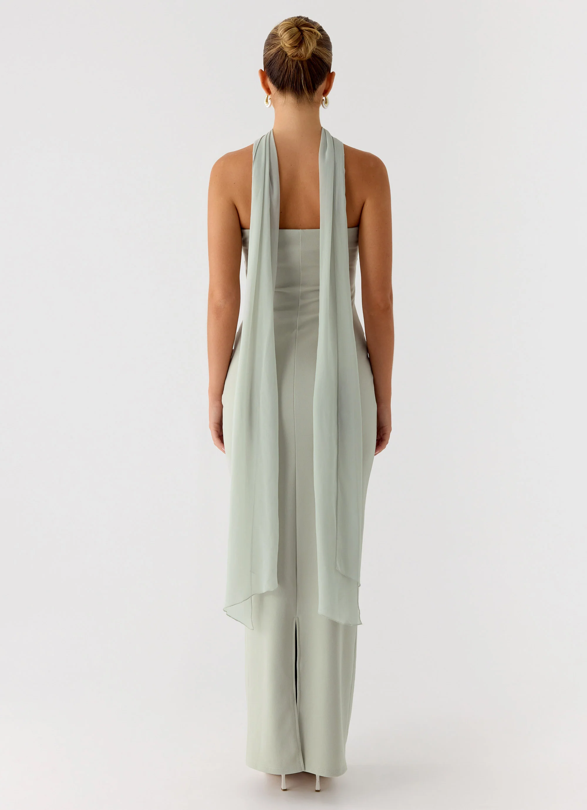 Libra Maxi Dress - Pastel Sage