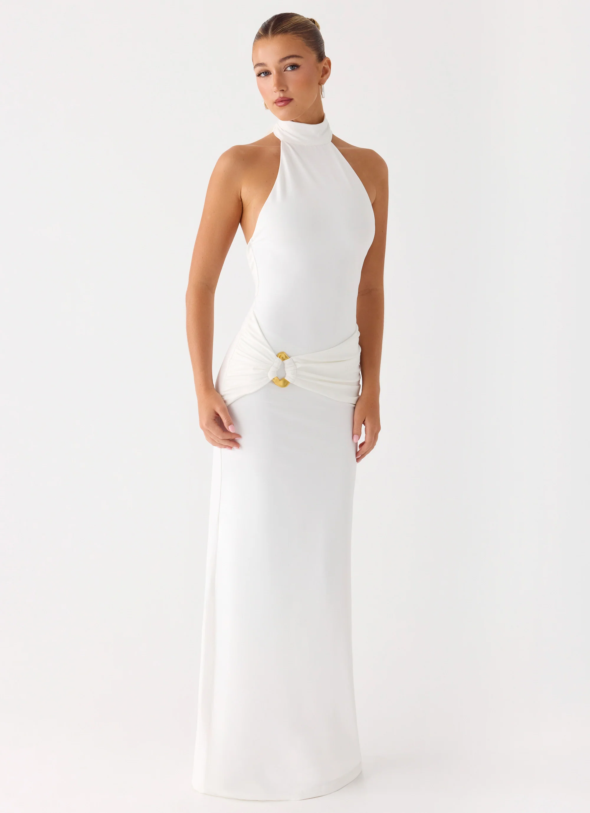 Forever Radiant Maxi Dress - White