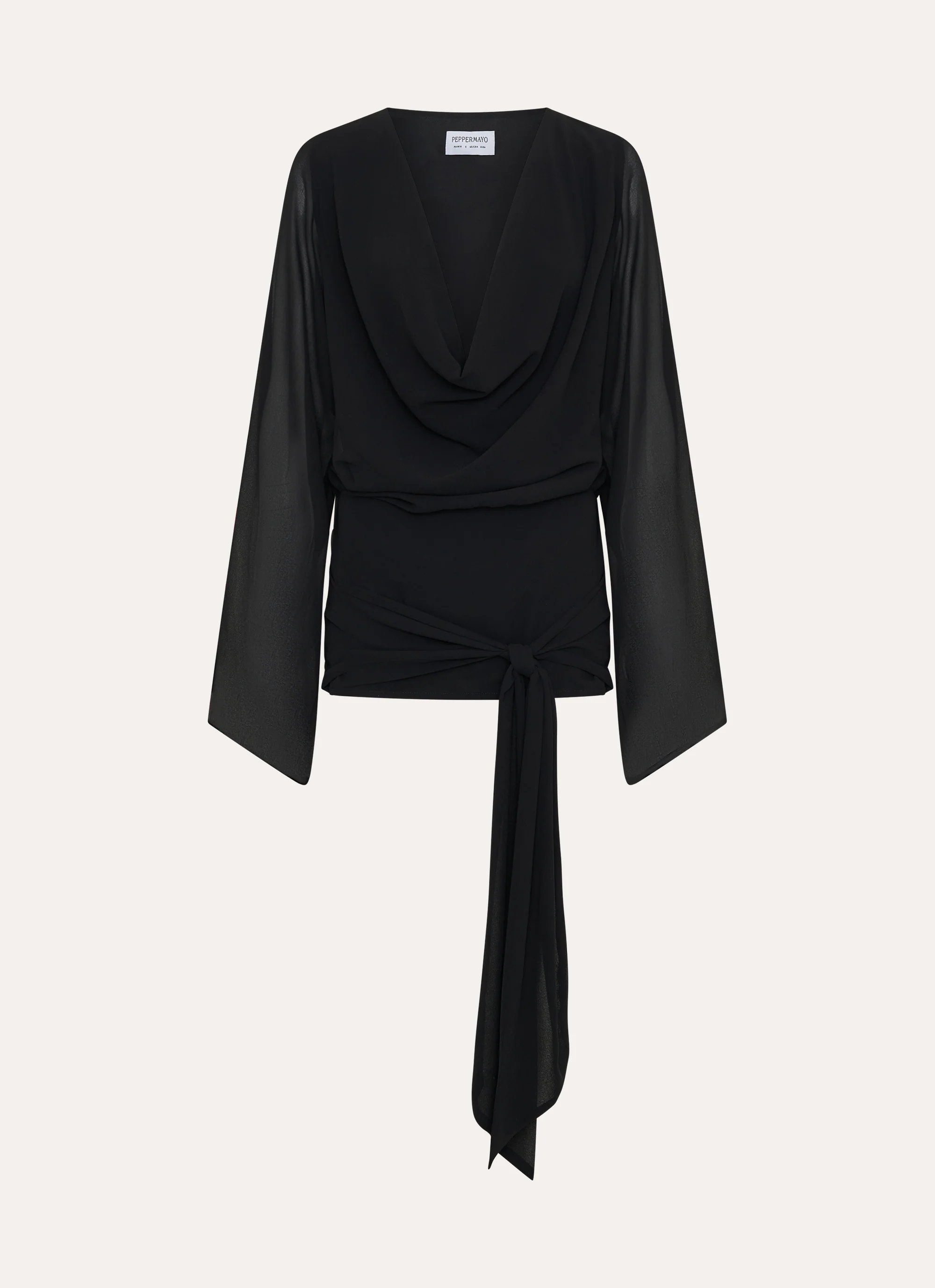 Sorrel Long Sleeve Mini Dress - Black