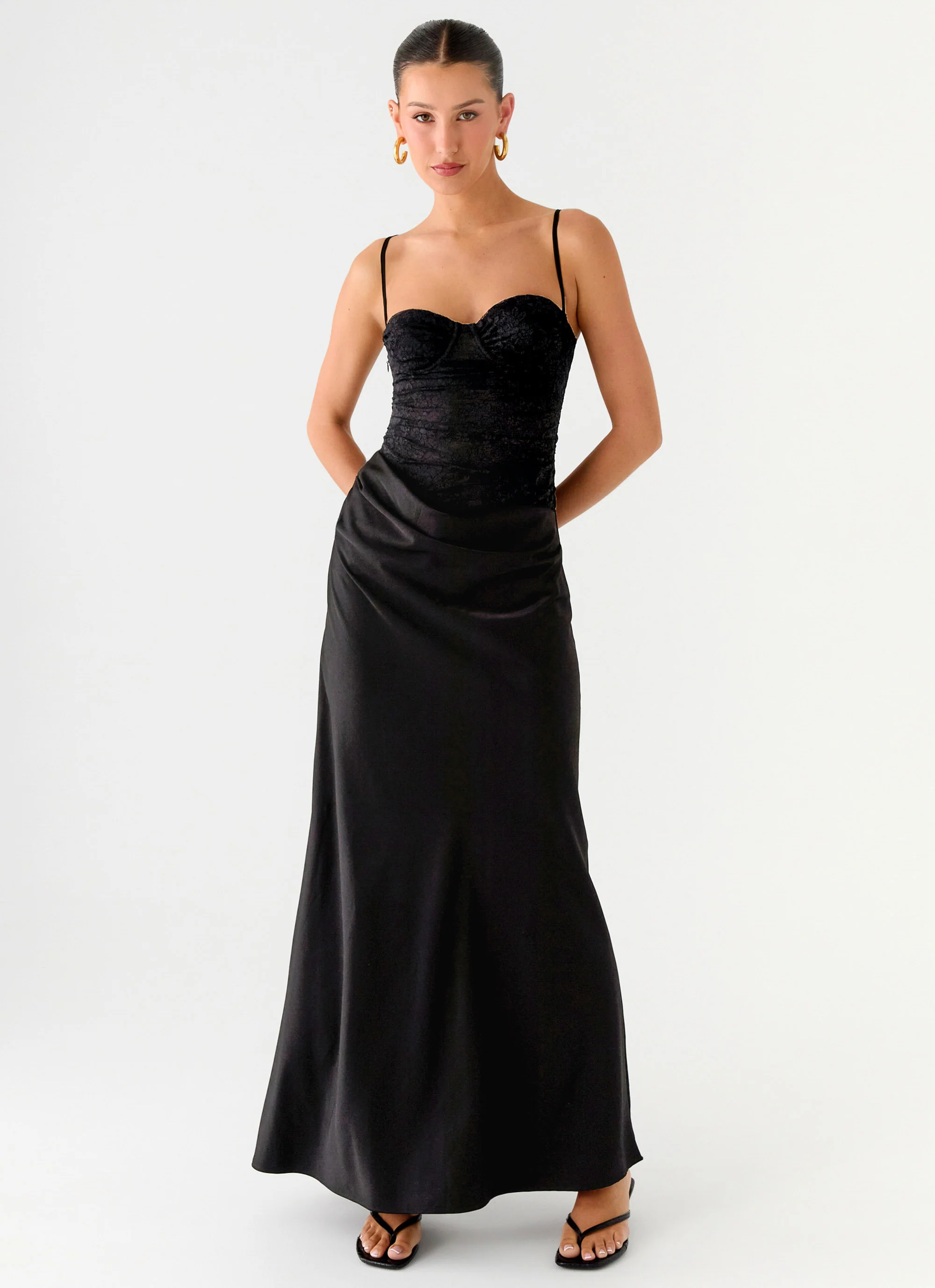 Romy Maxi Dress - Black