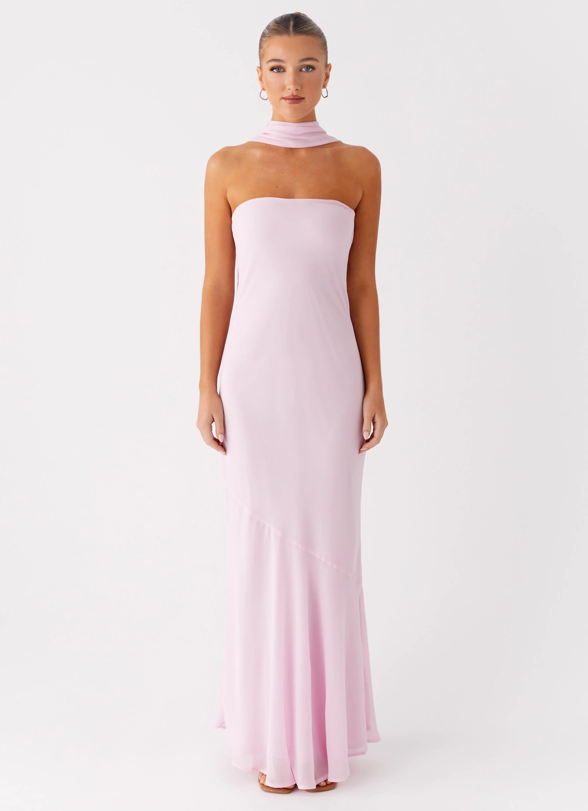 Under The Pagoda Maxi Dress - Pink