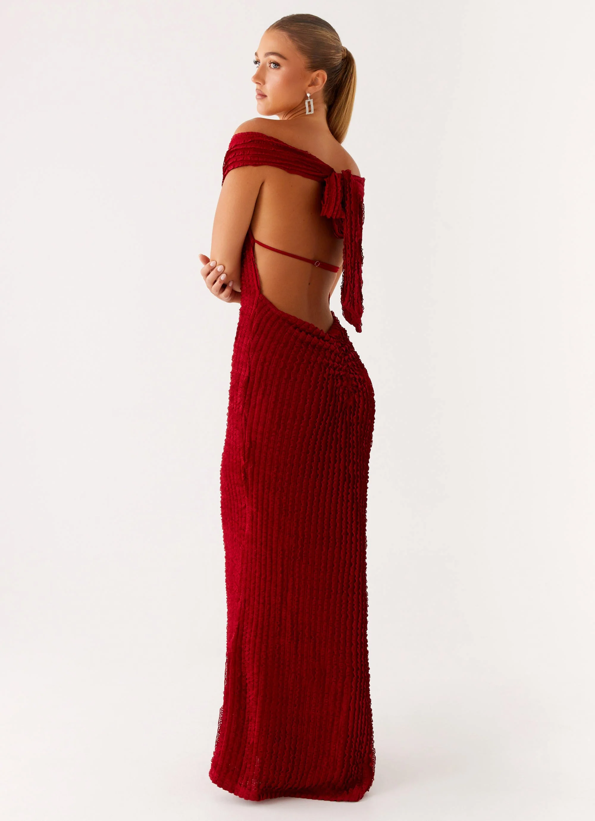 Chantelle Maxi Dress - Red