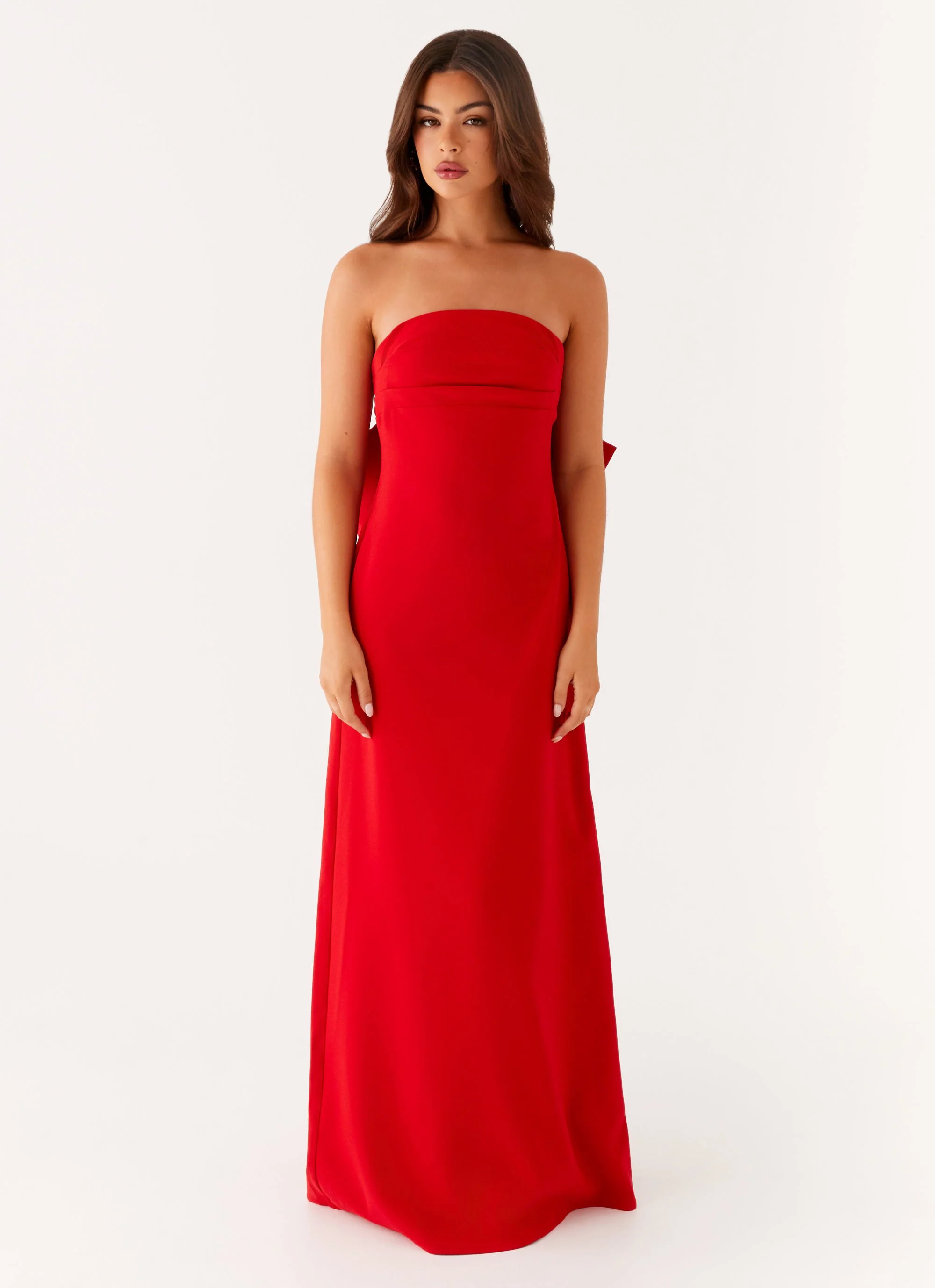 Meredith Maxi Dress - Red