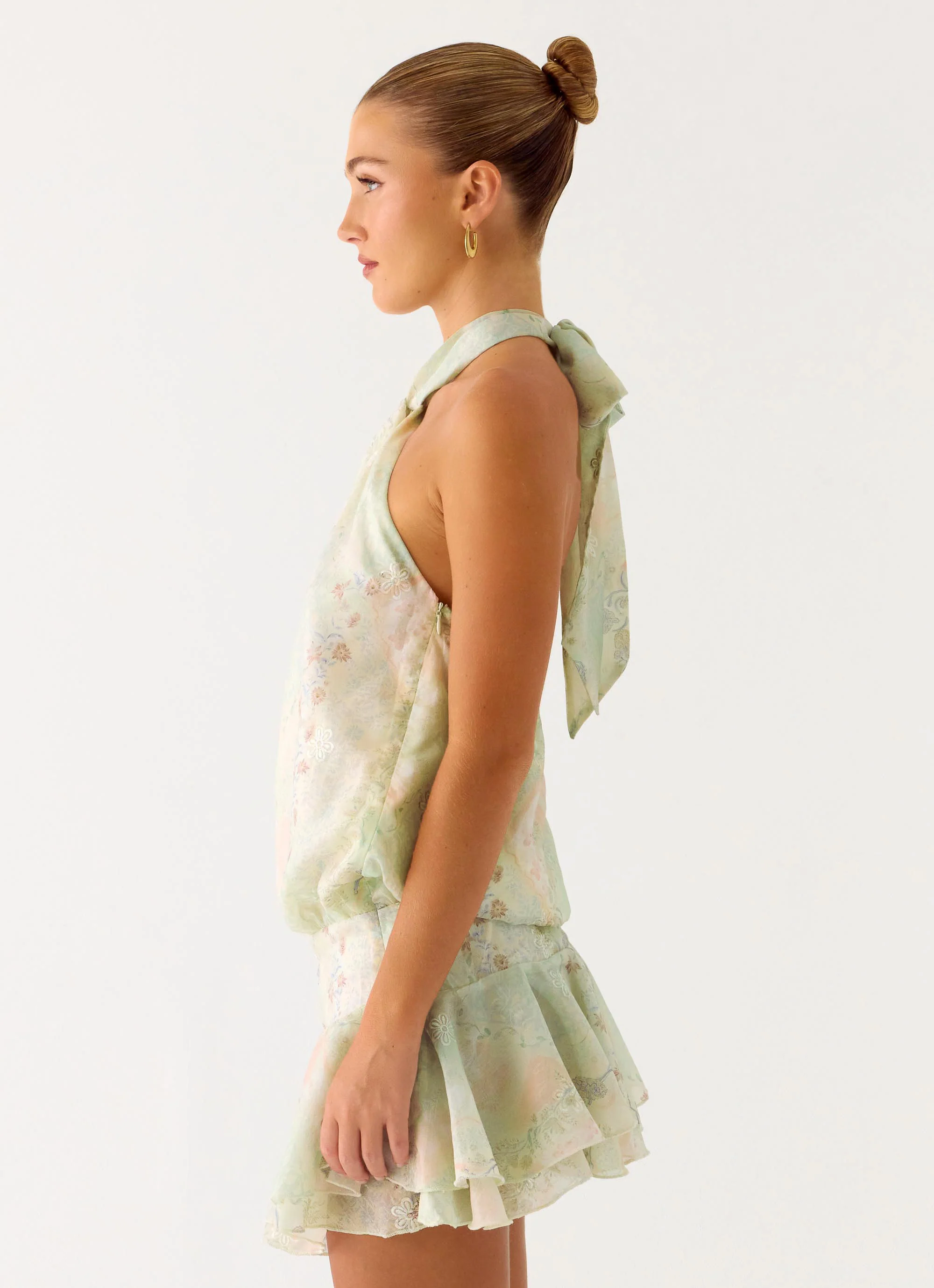 Beginning Mini Dress - Mystic Paisley