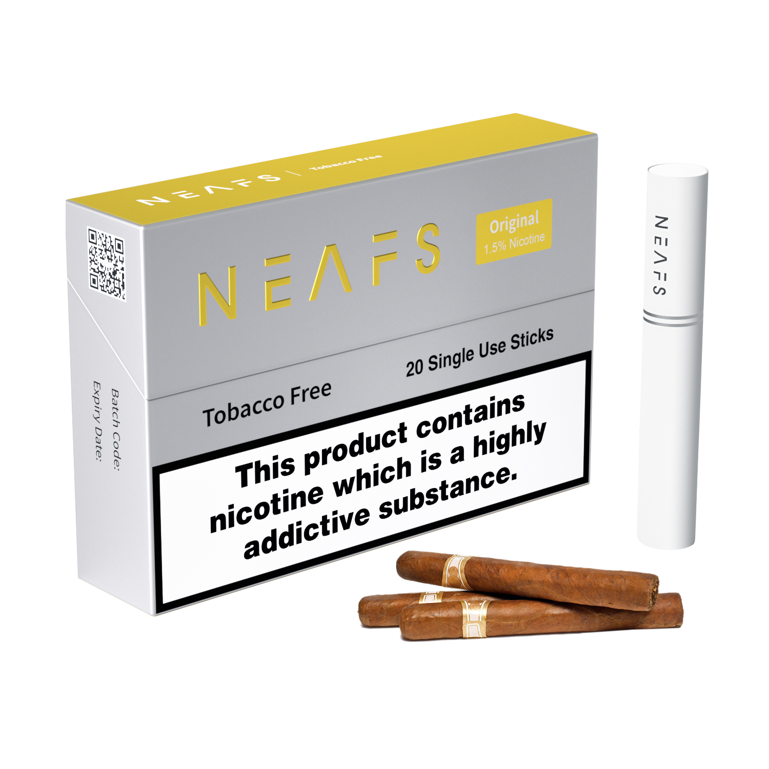 Neafs Tobacco Sticks – 1.5% Nicotine(One box - 200 pieces) - mogicvape.pl