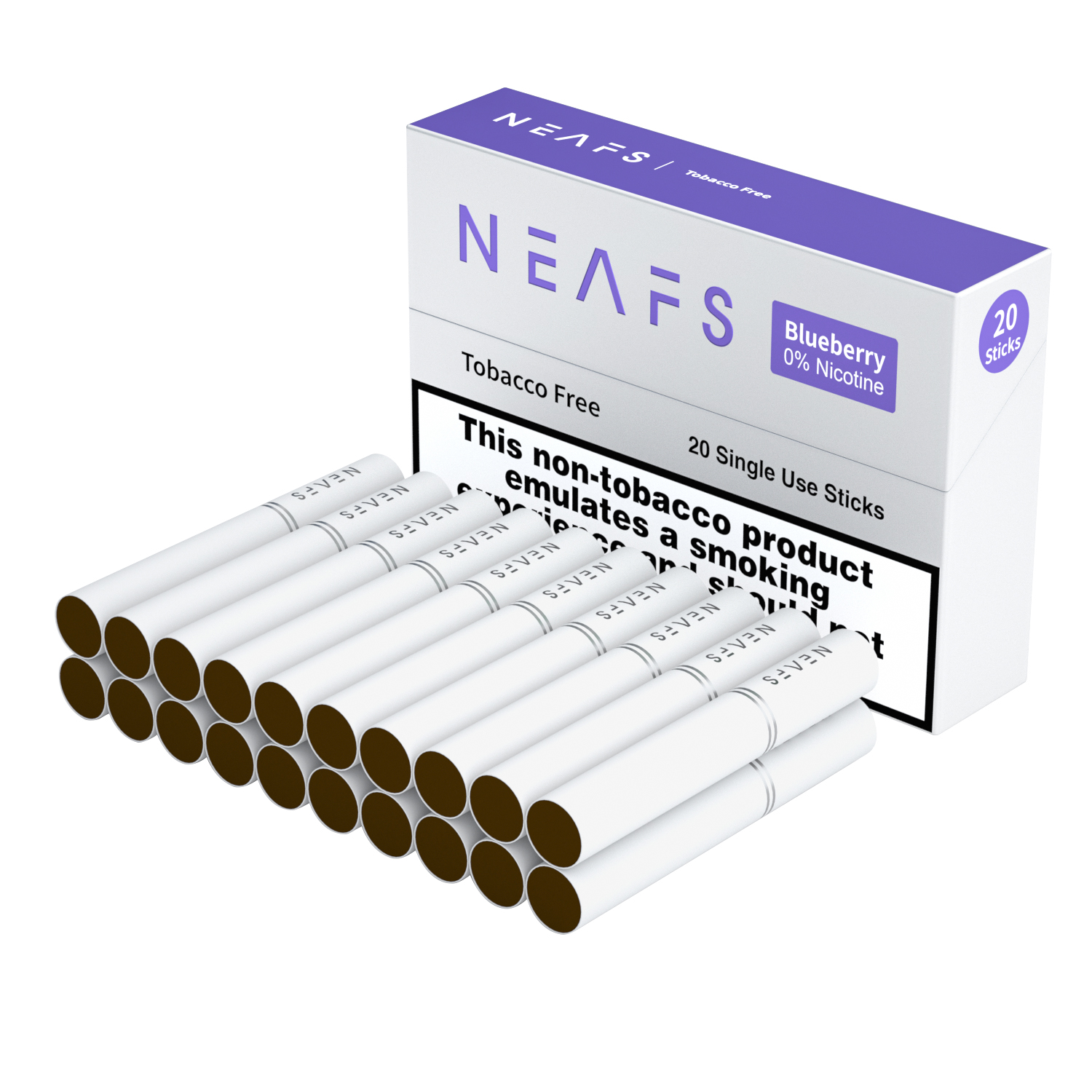 Neafs Tobacco Sticks – 0% Nicotine(One box - 200 pieces) - mogicvape.pl