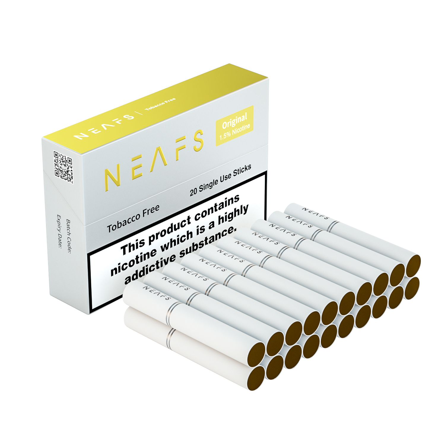 Neafs Tobacco Sticks – 1.5% Nicotine(One box - 200 pieces) - mogicvape.pl