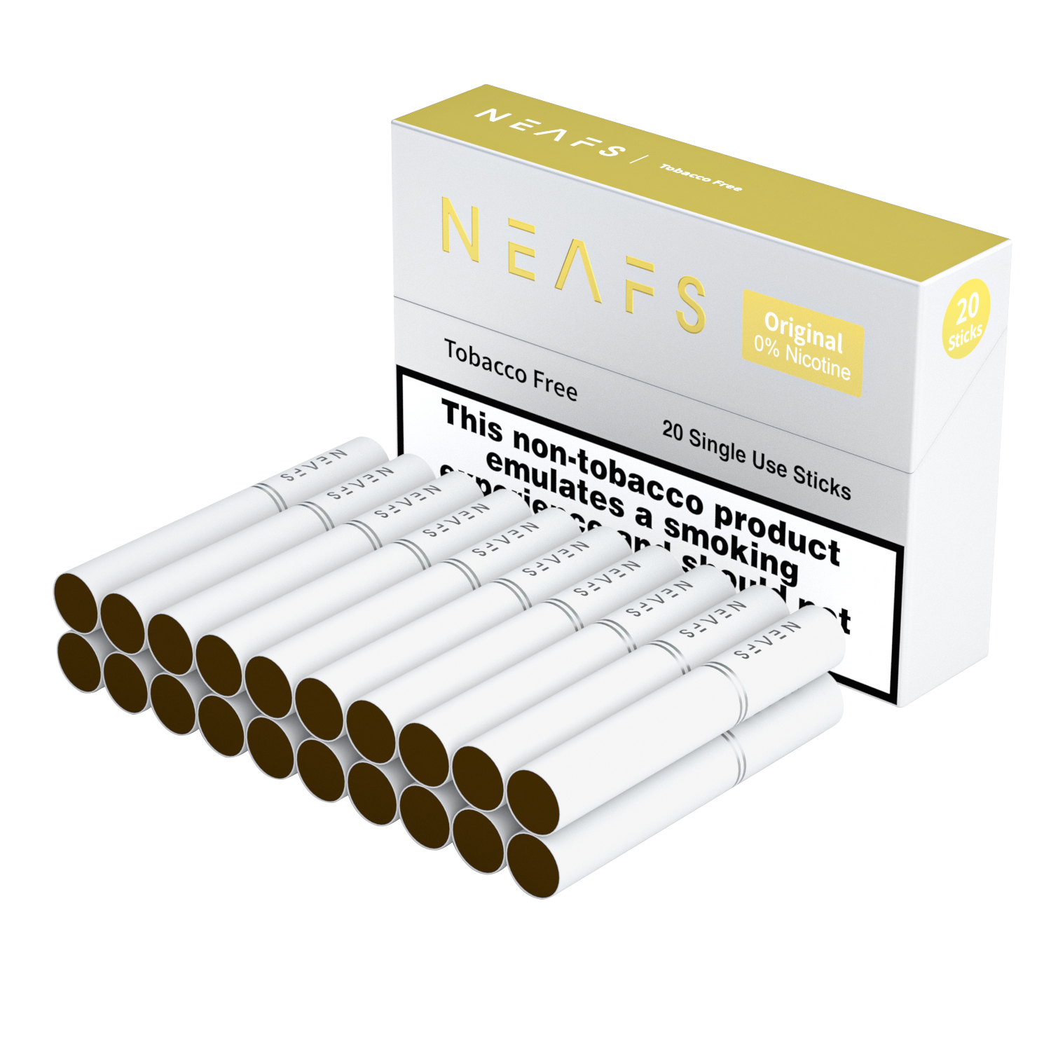 Neafs Tobacco Sticks – 0% Nicotine(One box - 200 pieces) - mogicvape.pl