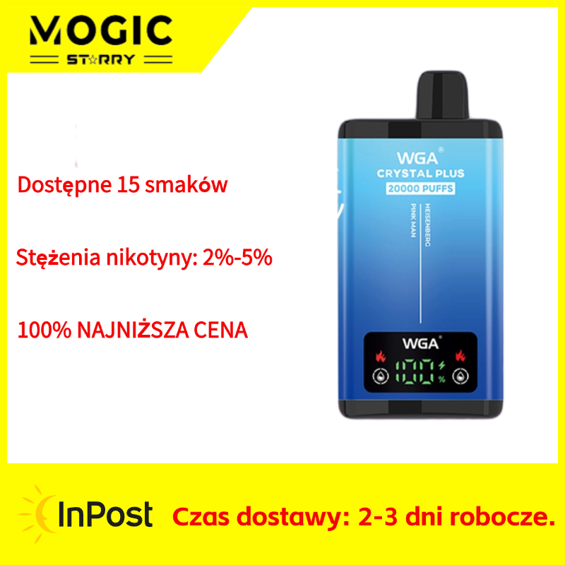 MOGIC-WGA 20K  PUFFS - mogicvape.pl
