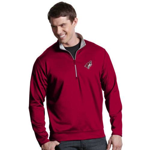 Mens Arizona Coyotes 1/4 Zip Leader Pullover