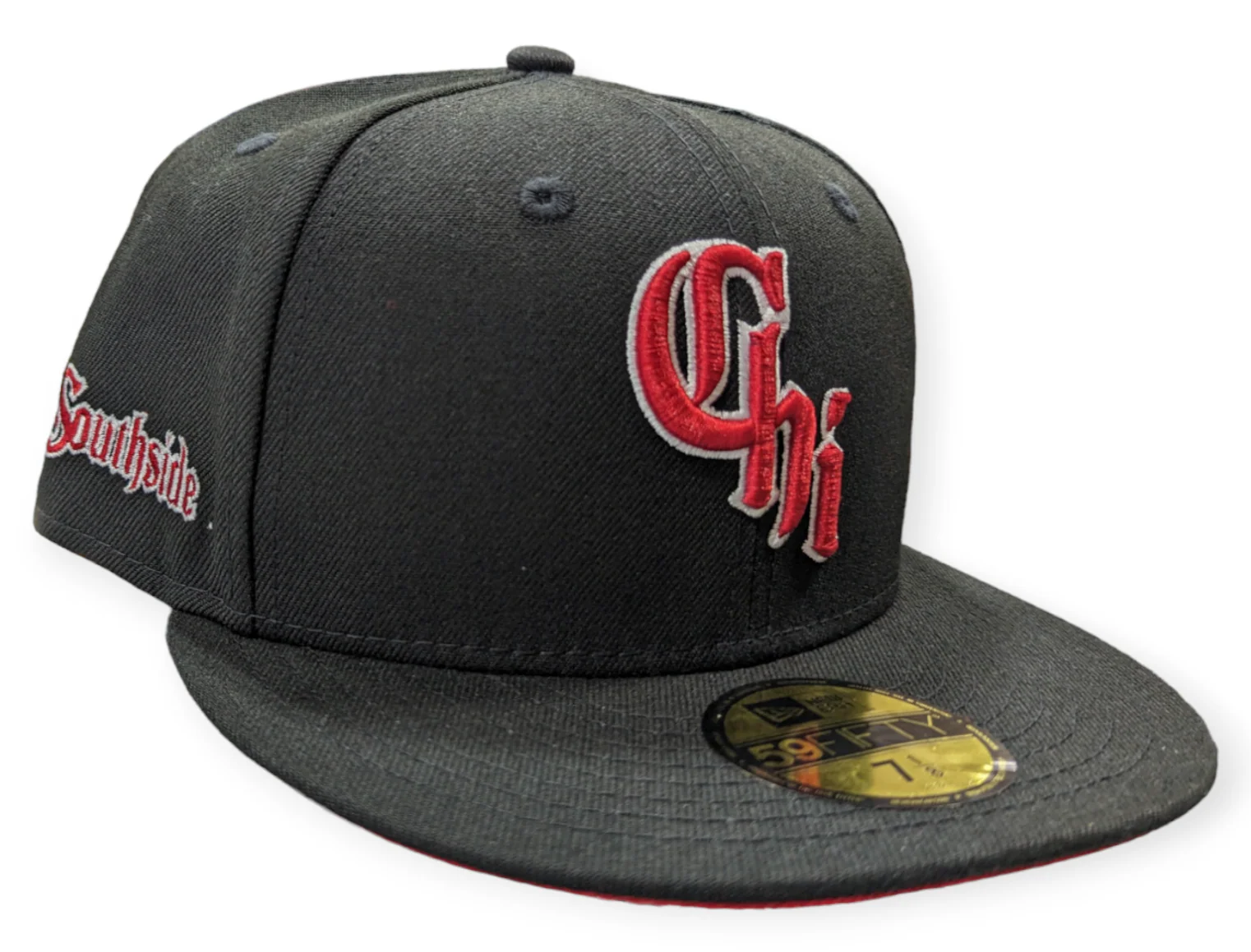 Chicago White Sox New Era City Connect Red/Black 59FIFTY Fitted Hat