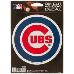 MLB Chicago Cubs Die-Cut Window Decal