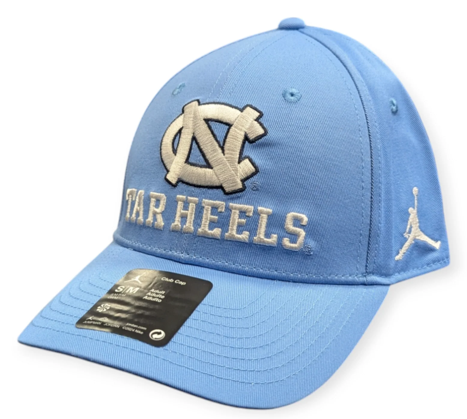 North Carolina Tar Heels Nike Jumpman Carolina Blue Adjustable Club Hat