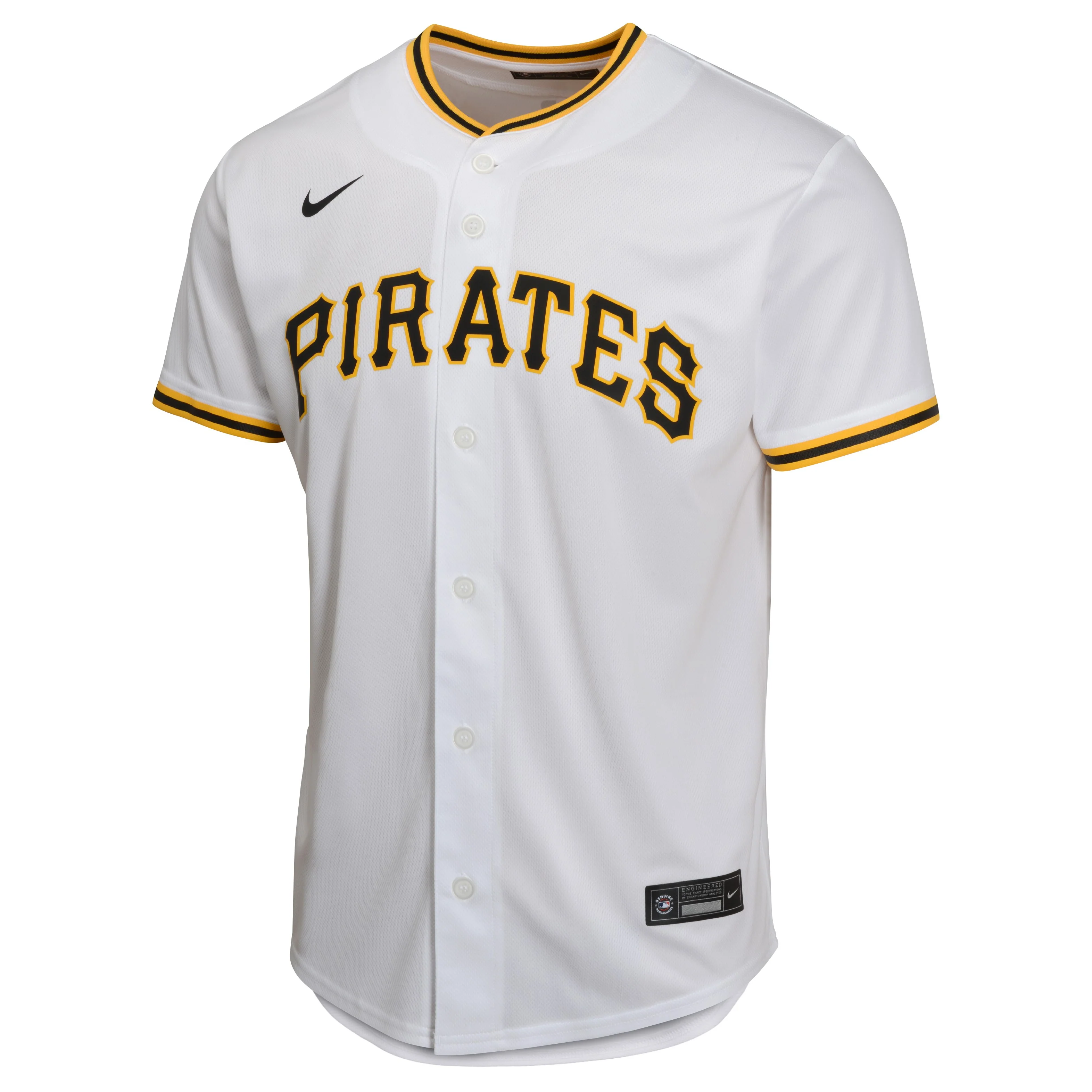 NIKE Youth Paul Skenes Pittsburgh Pirates White Home Replica Game Jersey