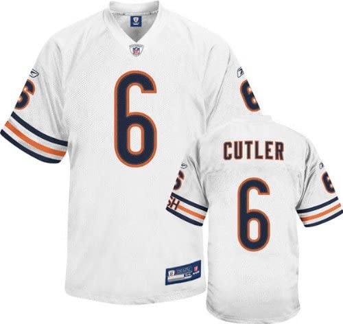 Jay Cutler White Authentic Reebok Premier Jersey
