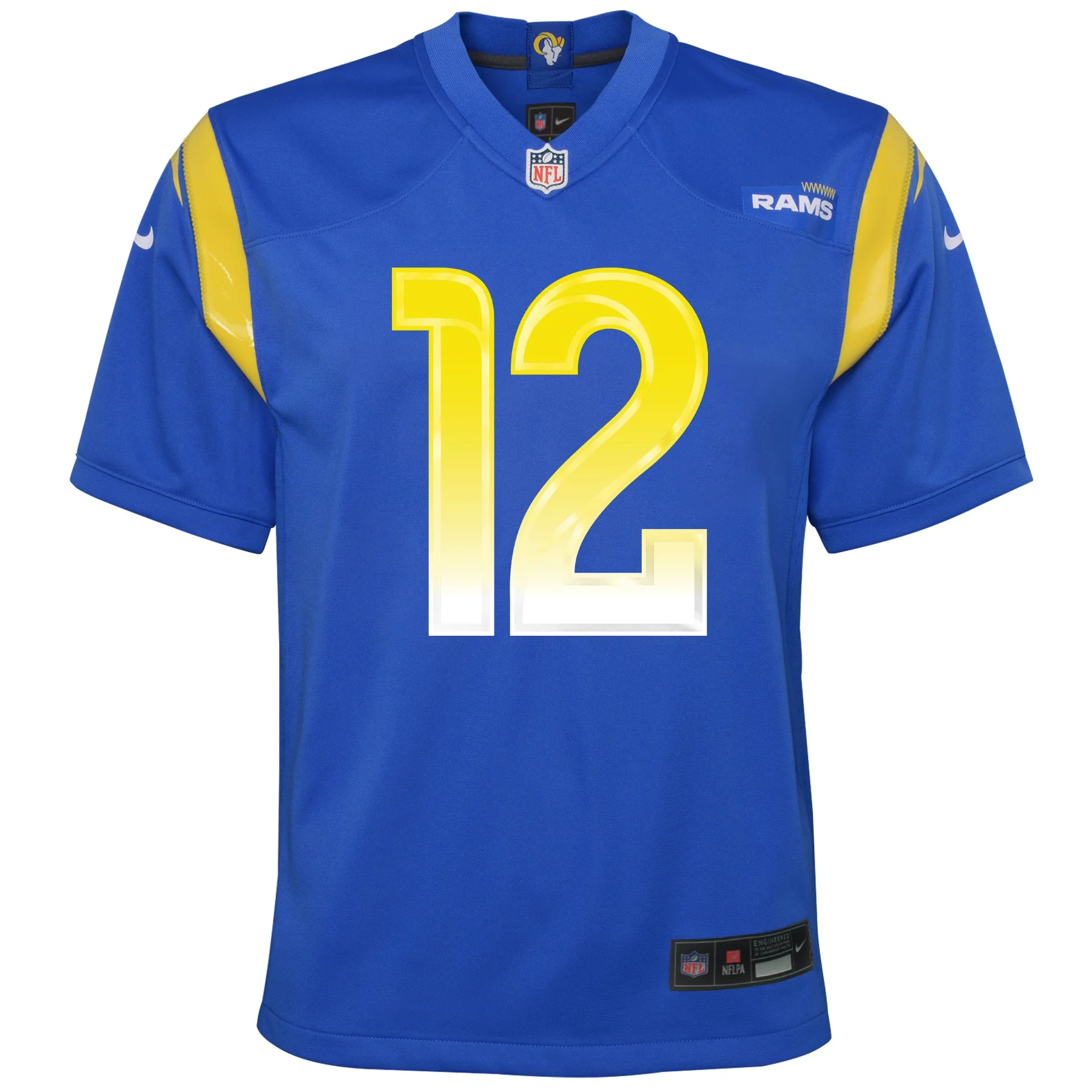 Youth Los Angeles Rams Puka Nacua Nike Royal Blue #12 Game Jersey