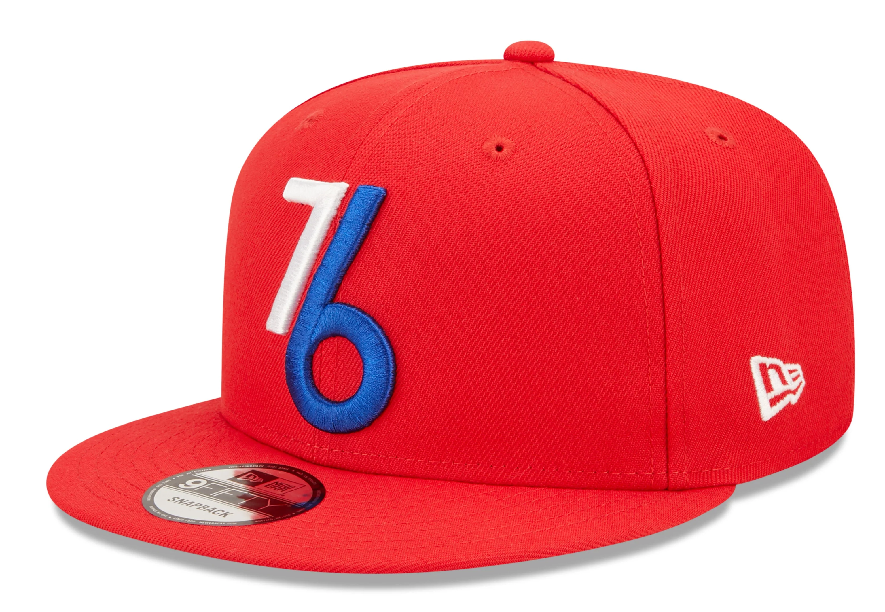 Mens Philadelphia 76ers New Era 2022 NBA City Edition Alternate 9FIFTY Snapback Hat