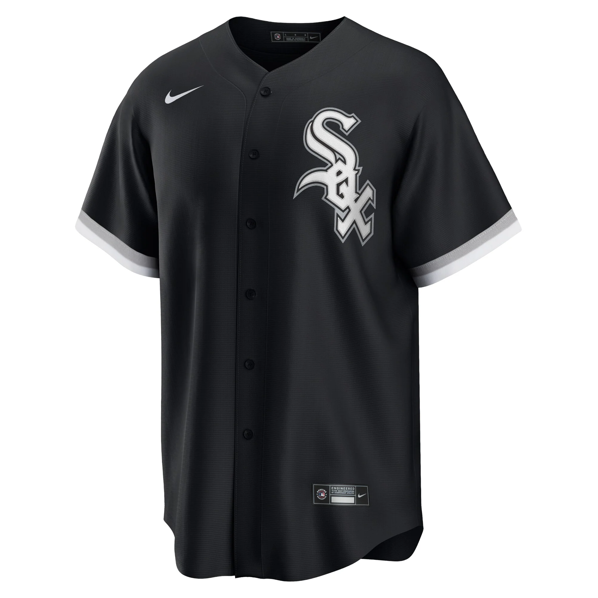 Men's Chicago White Sox Nike Black Alternate Replica Team Jersey
