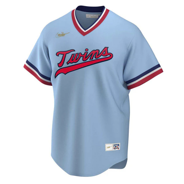 Men's Nike Kirby Puckett Blue Cooperstown Collection Player Jersey