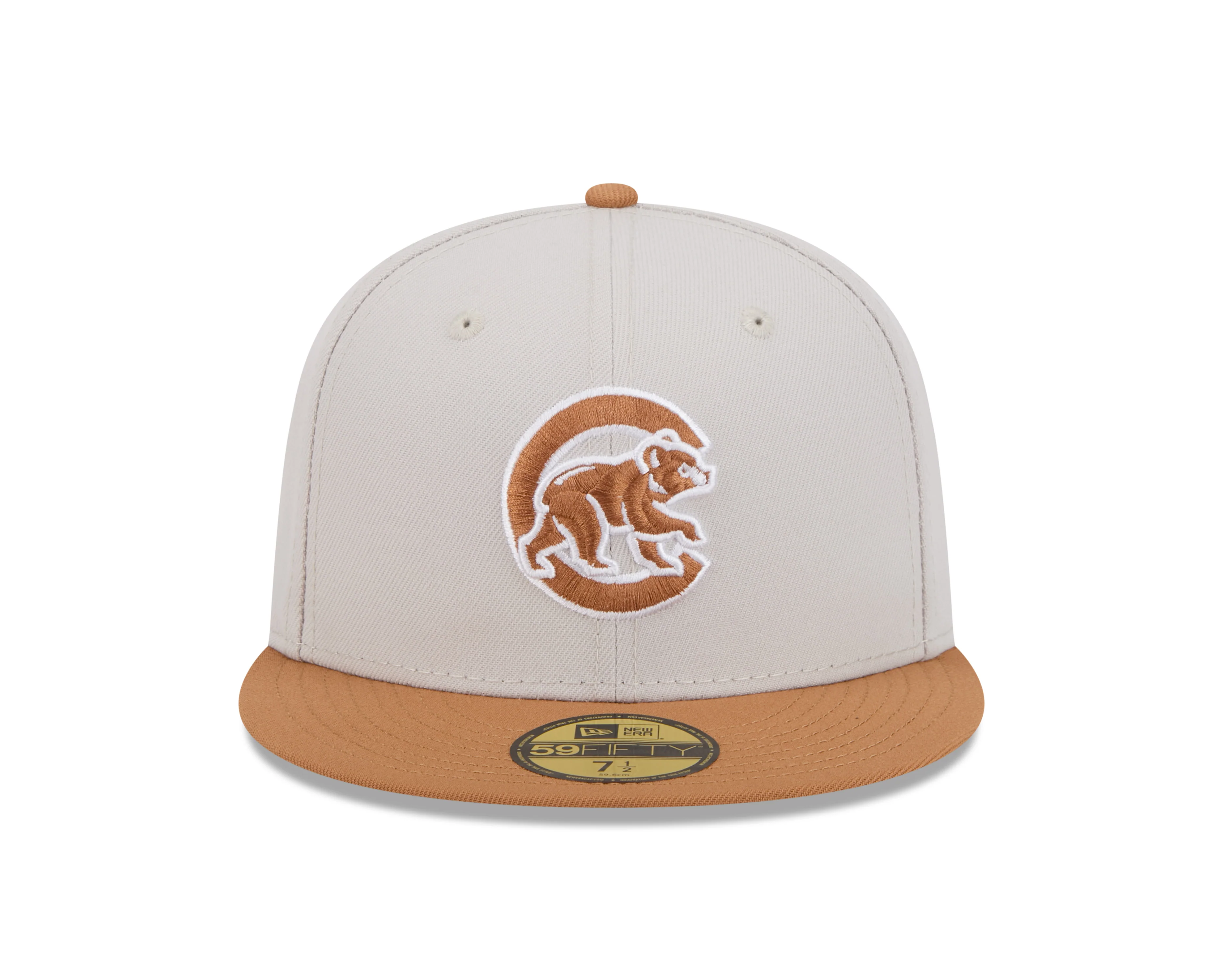 Chicago Cubs 2 Tone Alternate Stone/Bronze 59FIFTY Fitted Hat