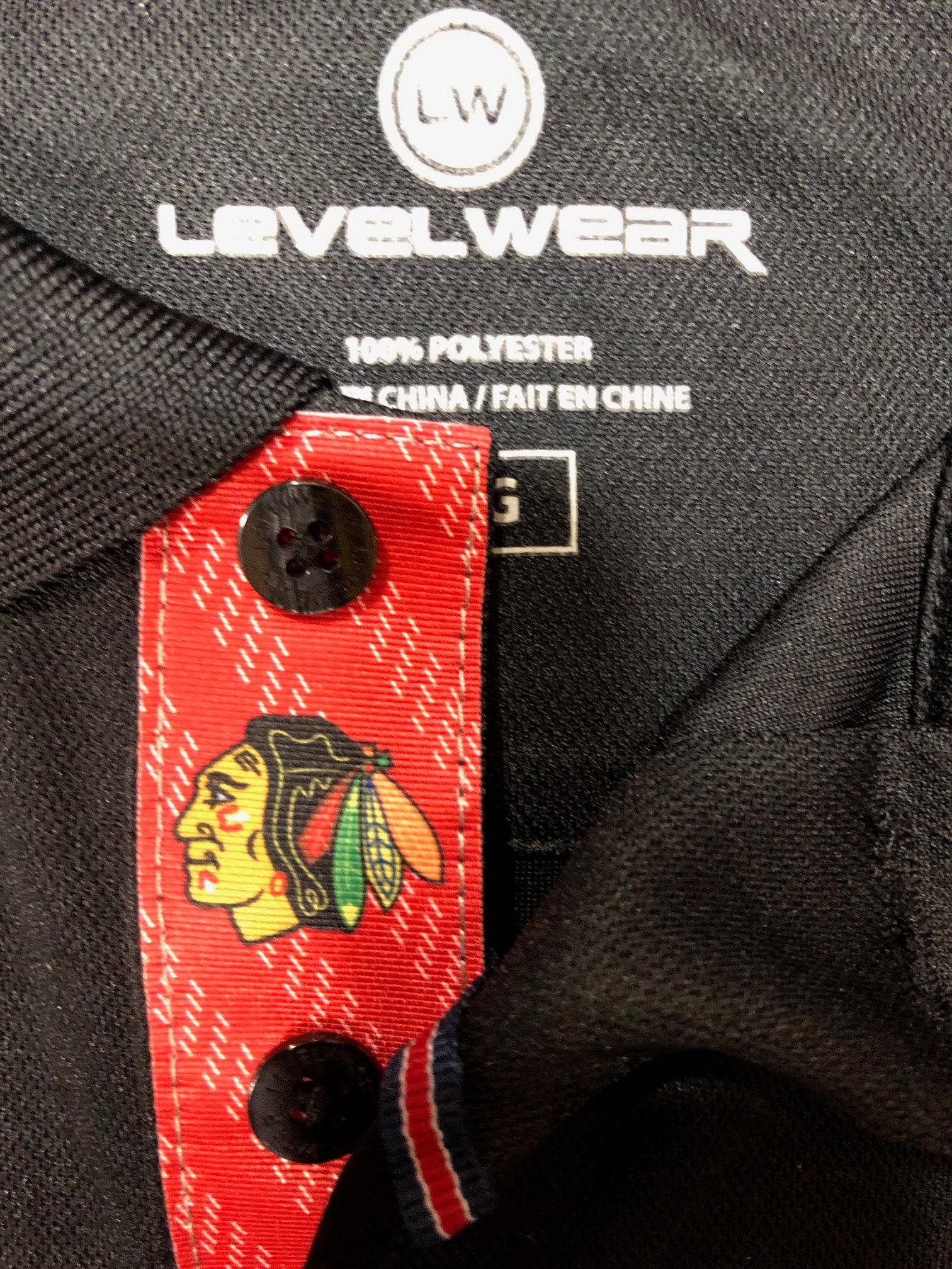 Chicago Blackhawks Skatelace Omaha Polo By Levelwear