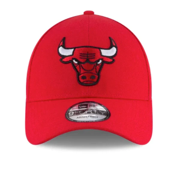 Chicago Bulls New Era The League Red 9FORTY Adjustable Hat