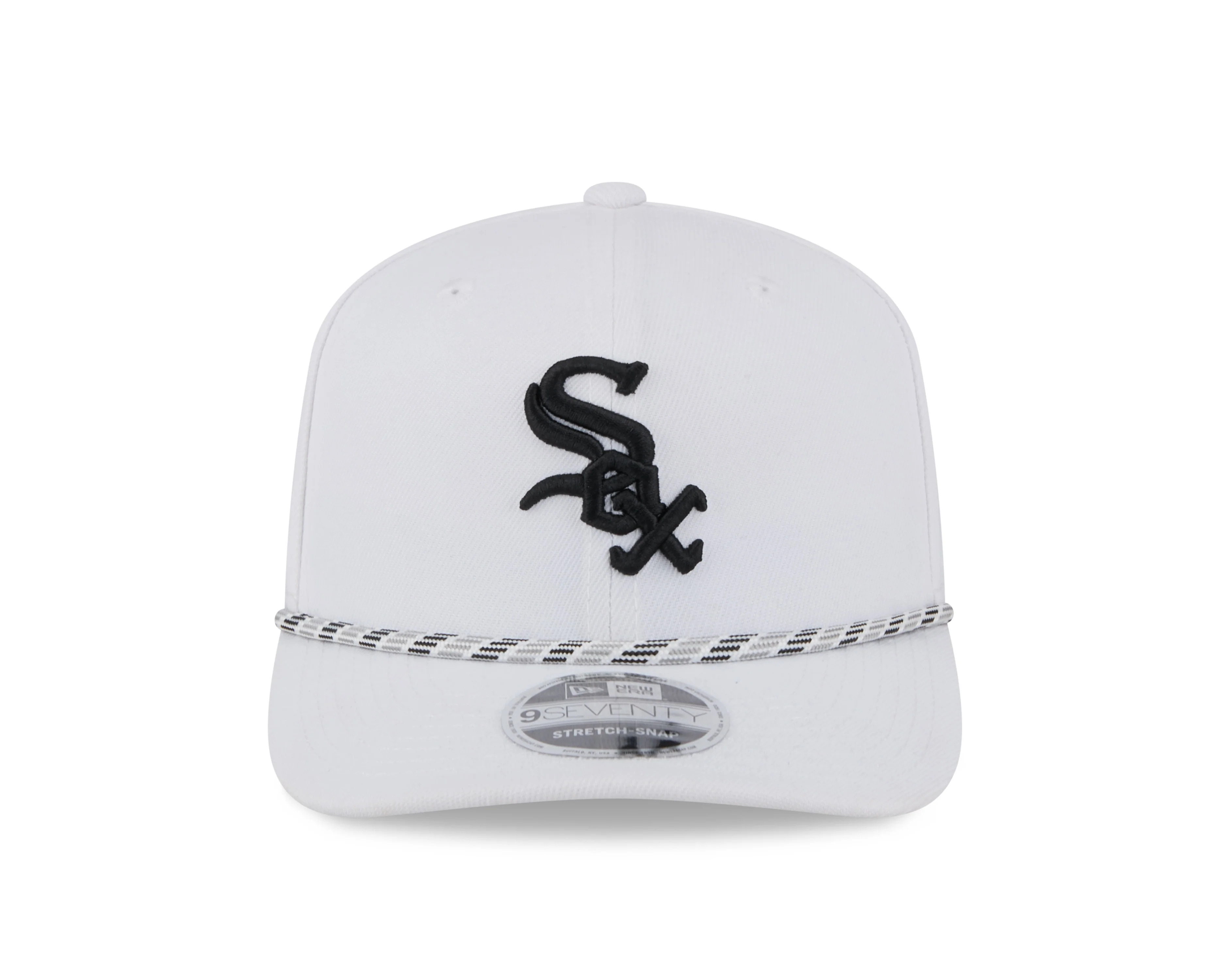 Chicago White Sox New Era White Multi Rope 9SEVENTY Stretch Snap Adjustable Hat