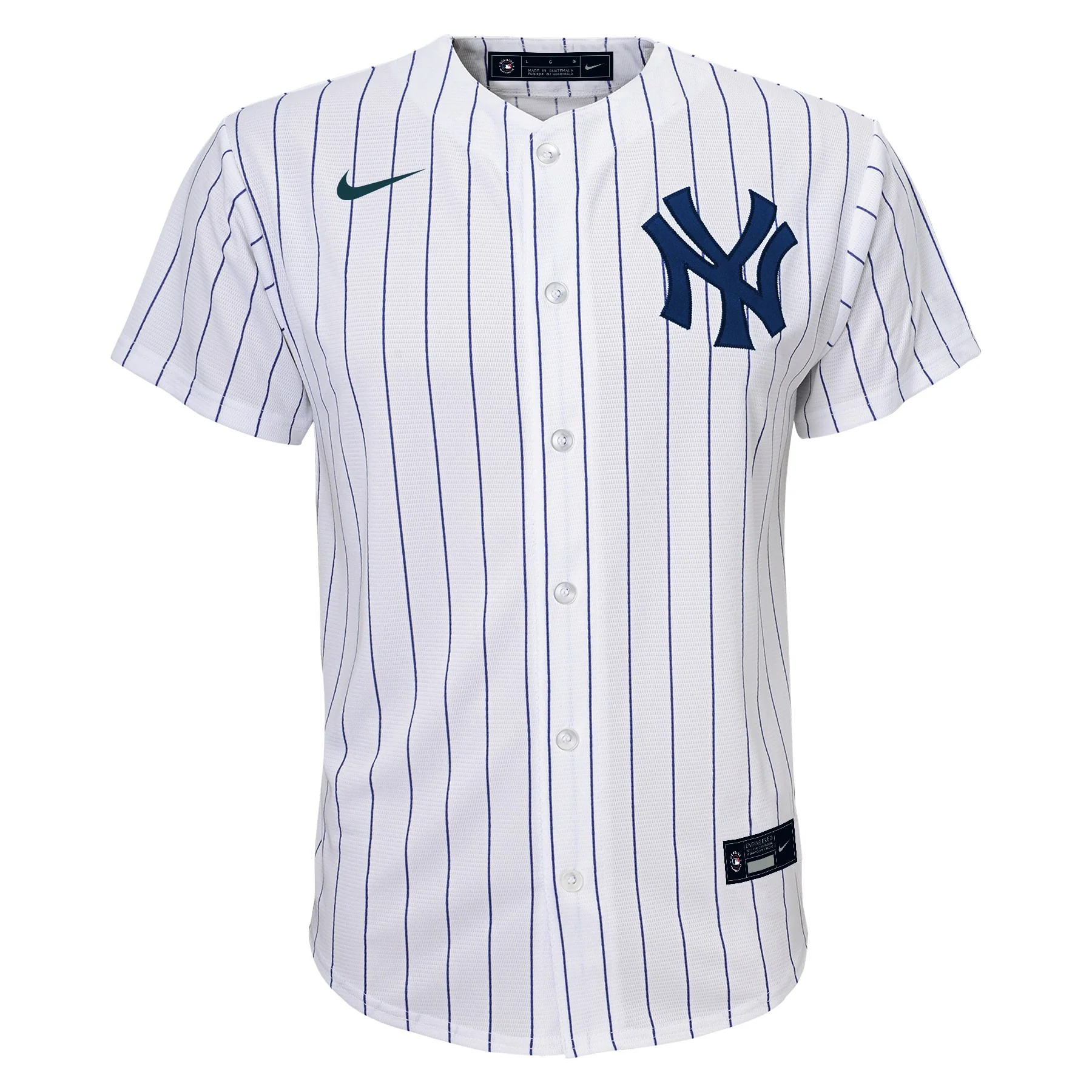 Youth Aaron Judge New York Yankees White Home Replica Player Jersey