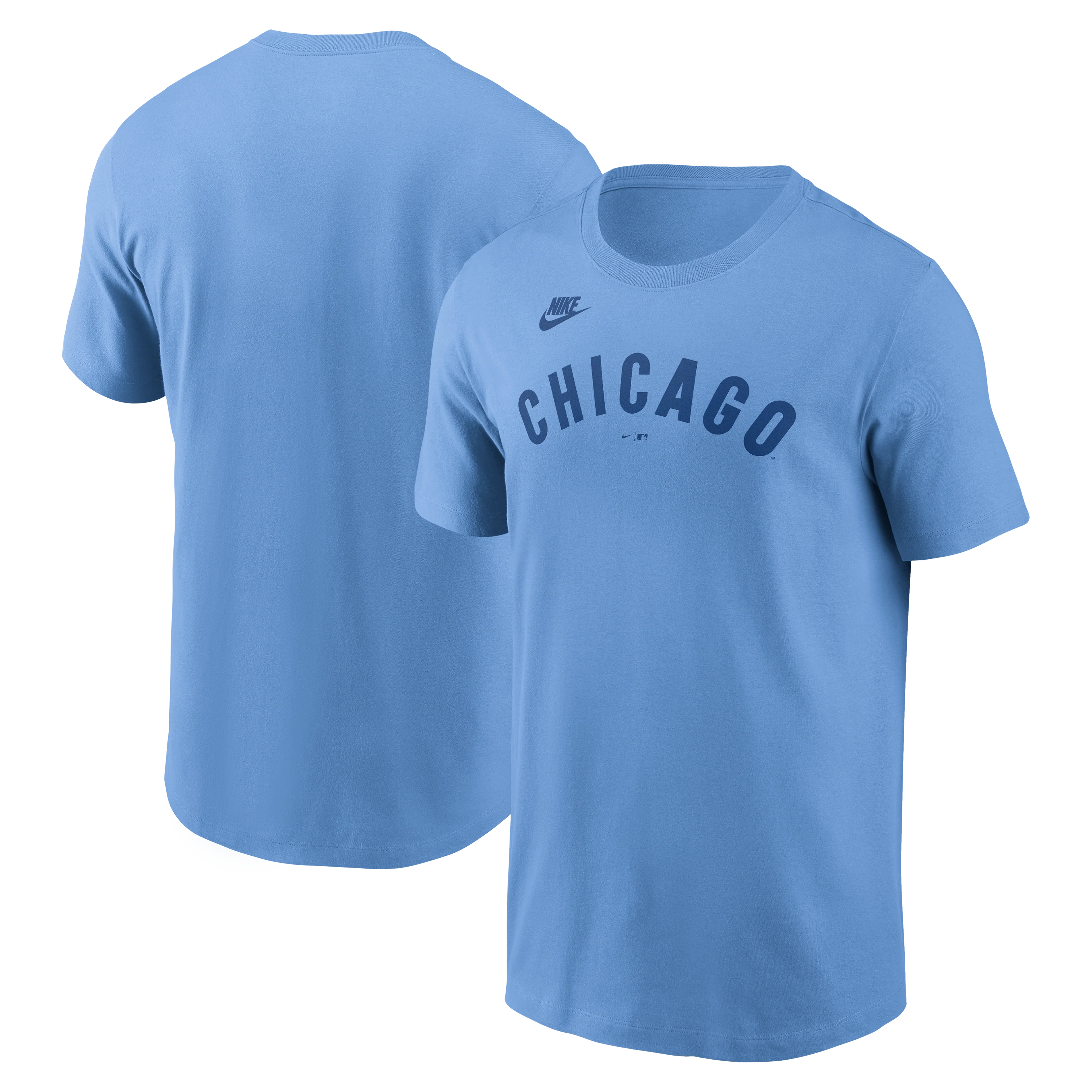 Men's Chicago Cubs Nike Cooperstown 78 Valor Blue T-Shirt
