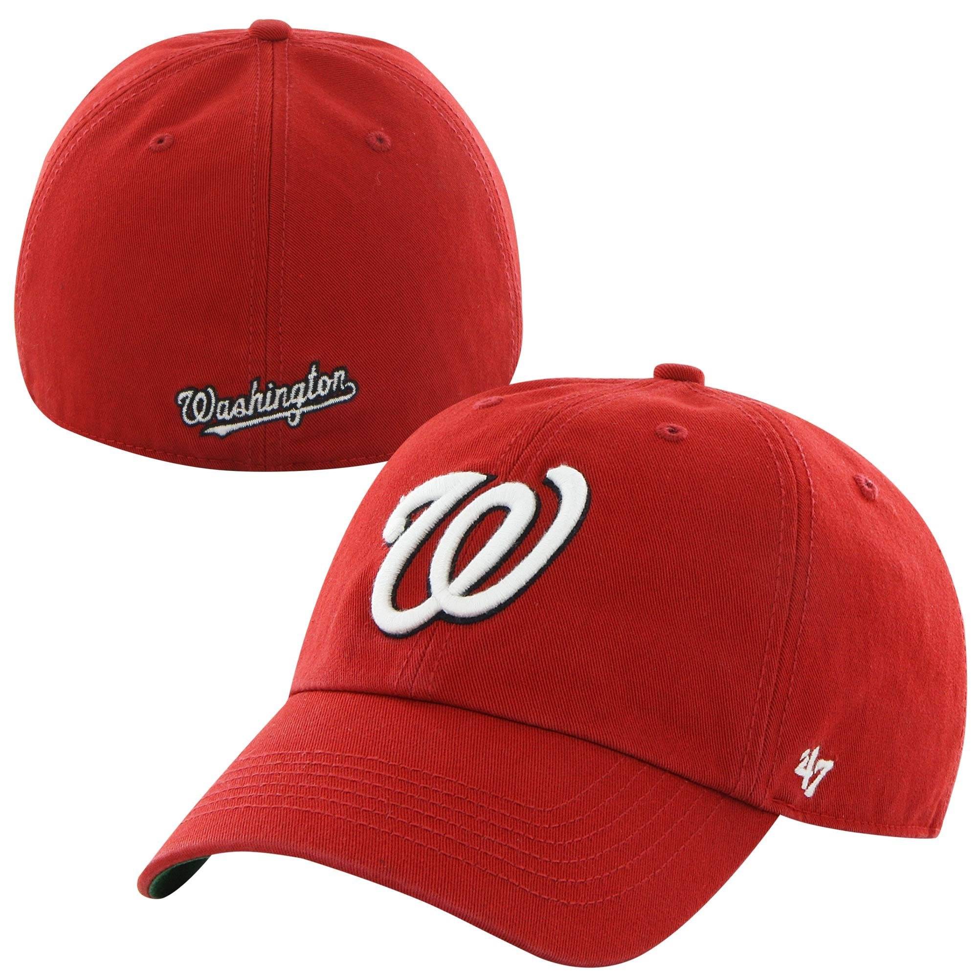 47 Washington Nationals Red Home Franchise Fitted Dad Hat