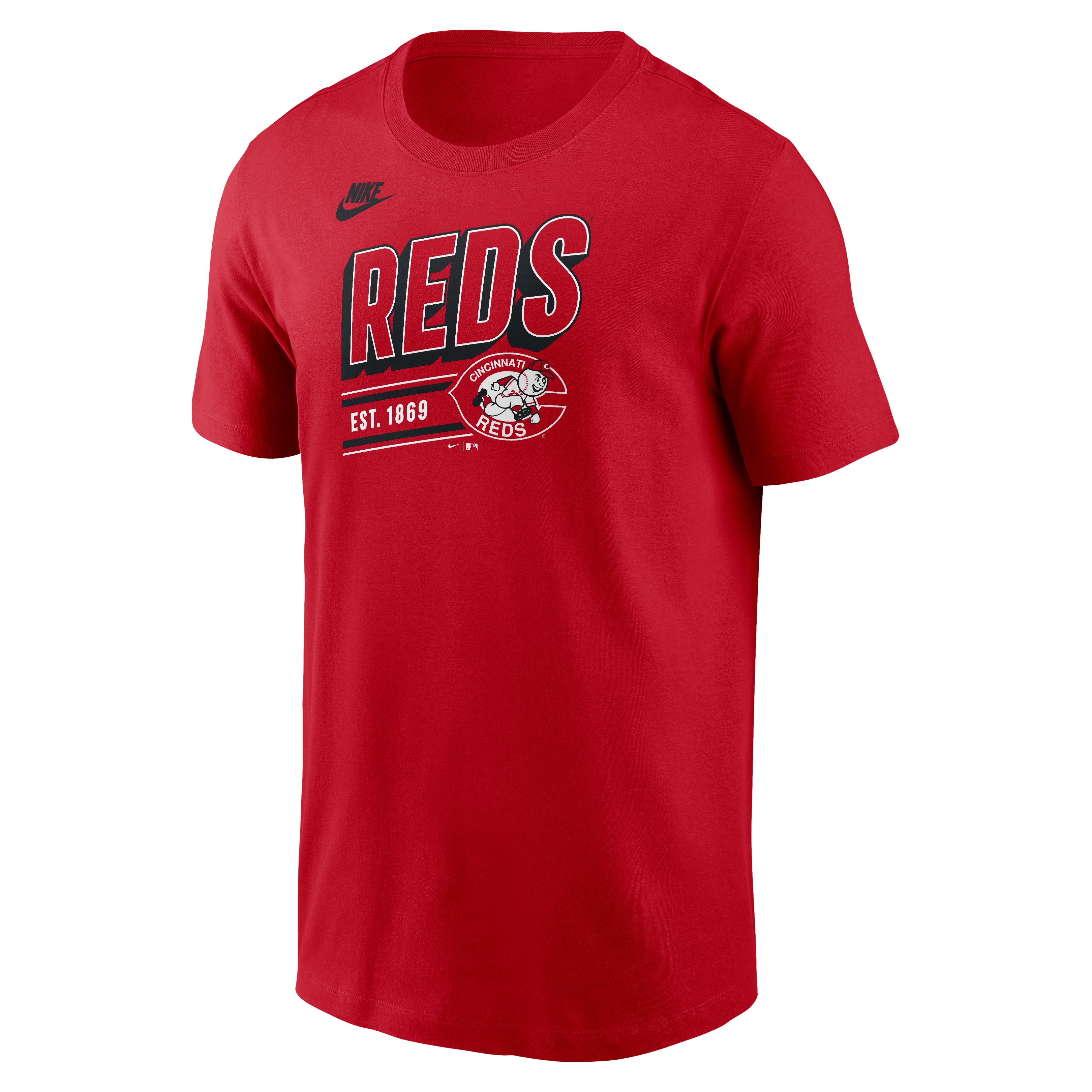 Men's Cincinnati Reds Nike Red Cooperstown Retro T-Shirt