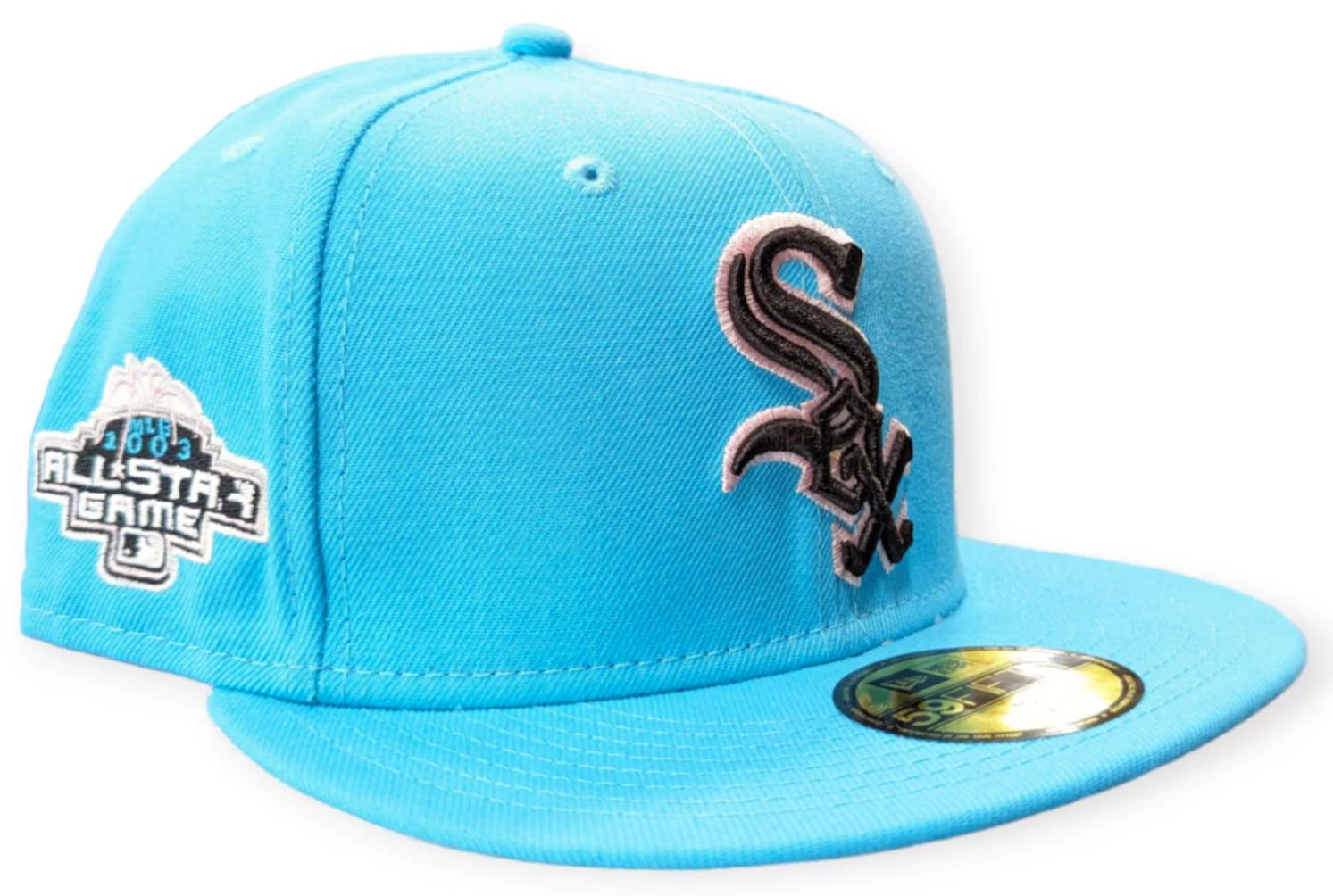 Chicago White Sox Night Spice 2003 All Star Game Vice Blue/Pink New Era 59FIFTY Fitted Hat