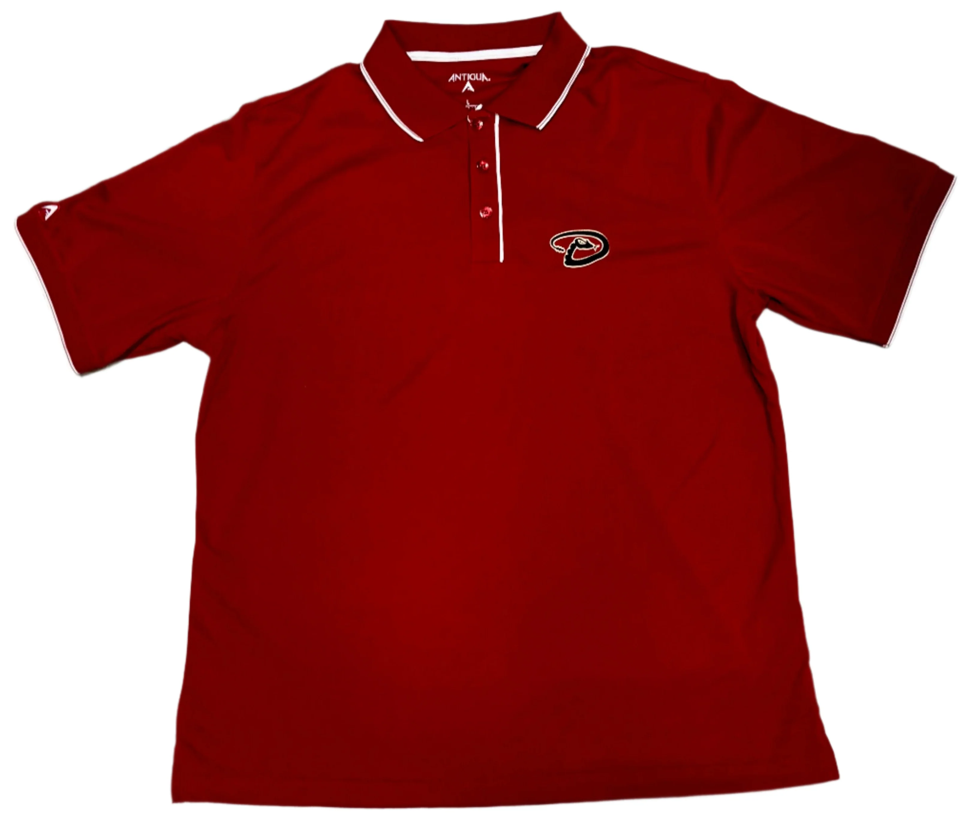Men's MLB Arizona Diamondbacks Elite Polo Shirt By Antigua