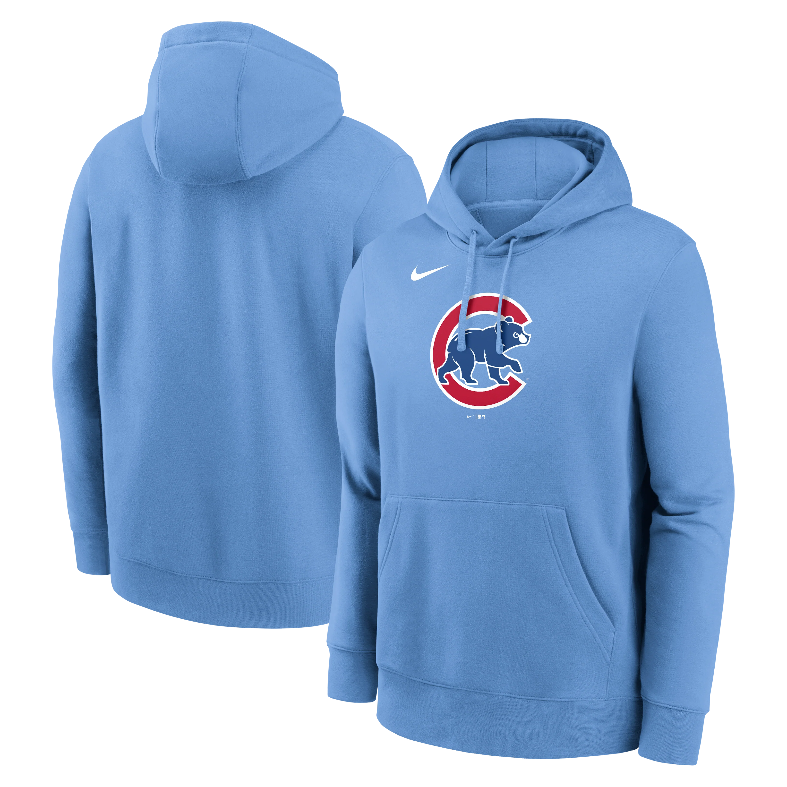 Men's Chicago Cubs Nike Valor Blue Club Hoodie