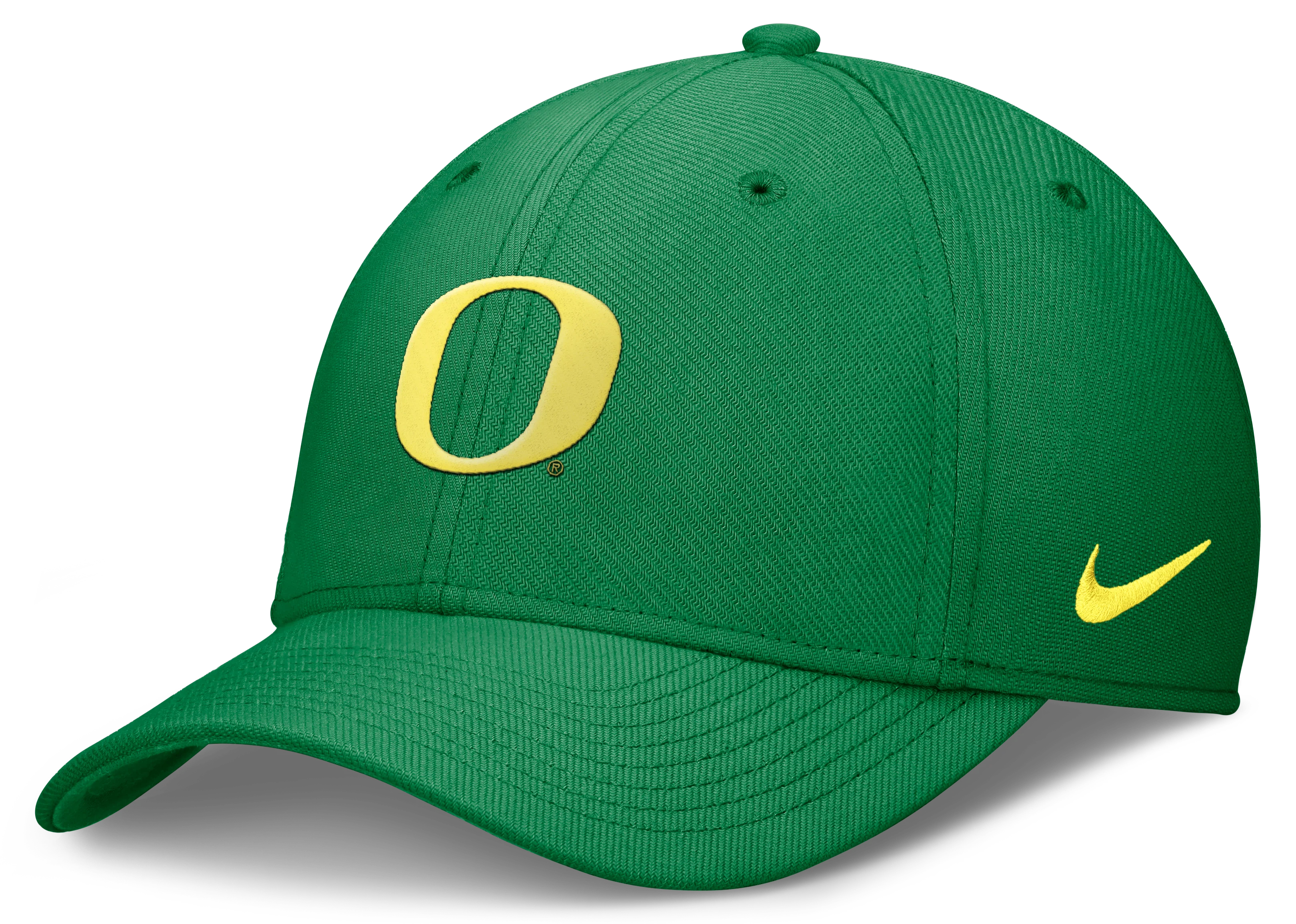 Oregon Ducks Apple Green Nike Rise Flex Hat