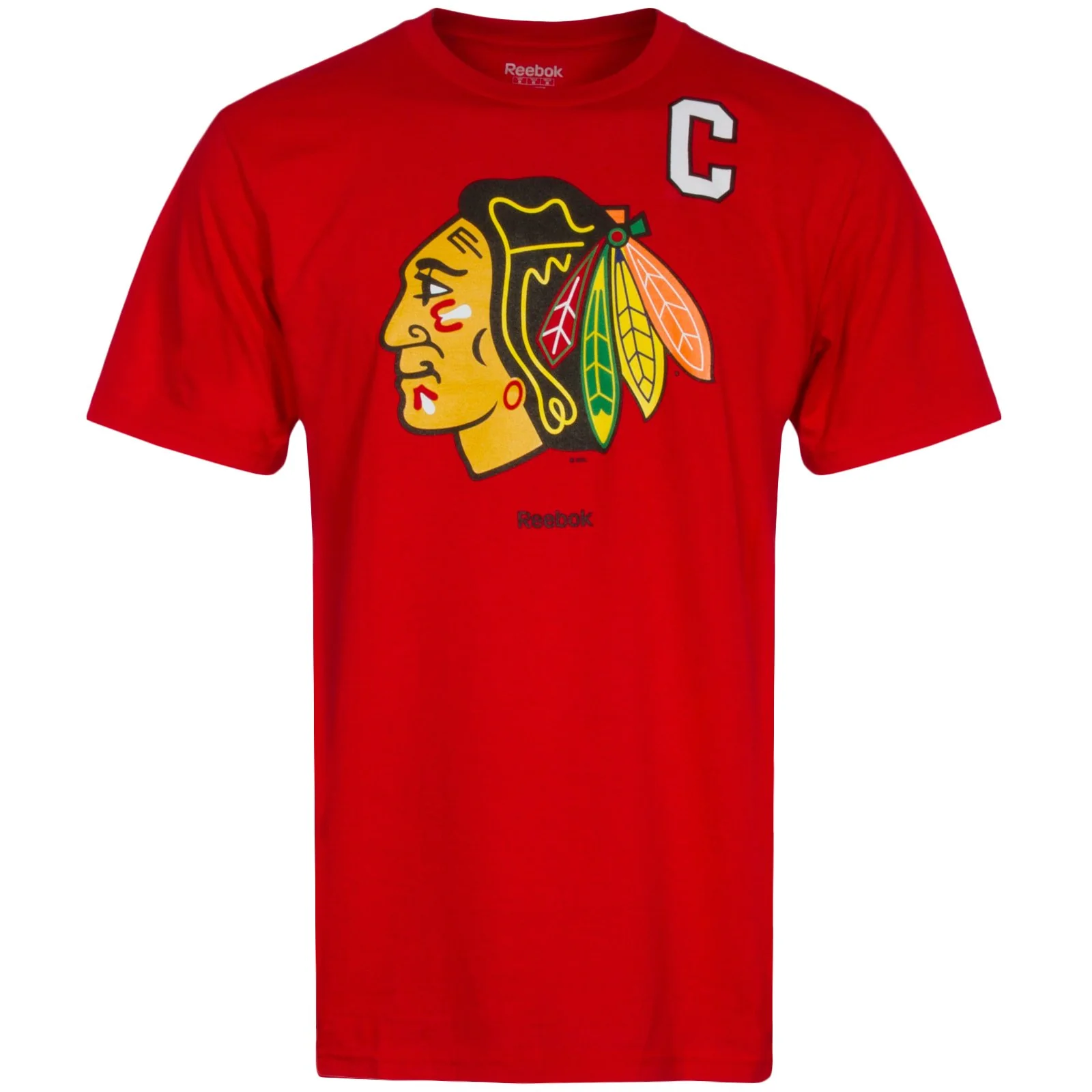 Men's Chicago Blackhawks Jonathan Toews Reebok T-Shirt- 