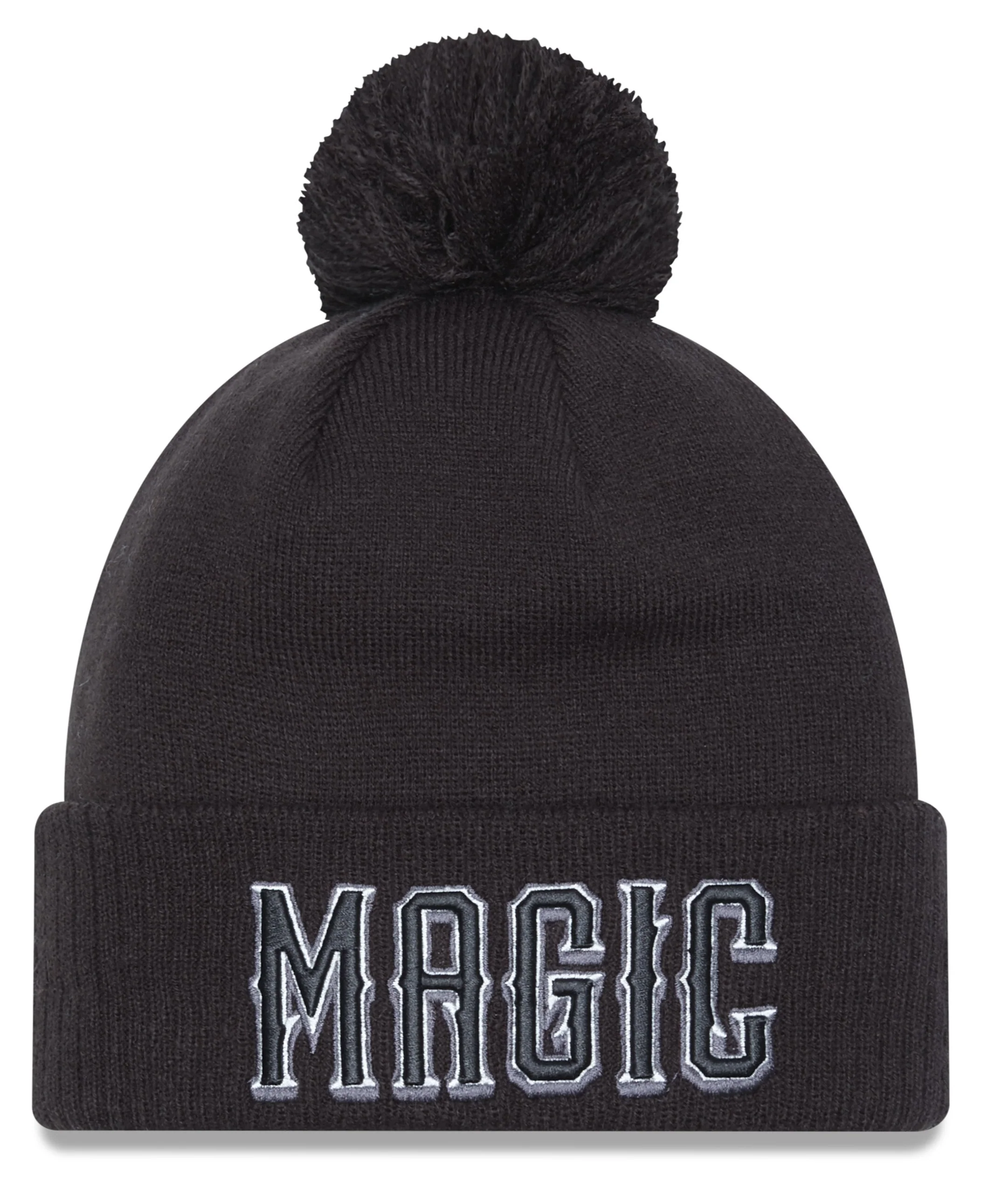 Men's Orlando Magic New Era 2022/23 City Edition Alternate Official Cuffed Pom Knit Hat