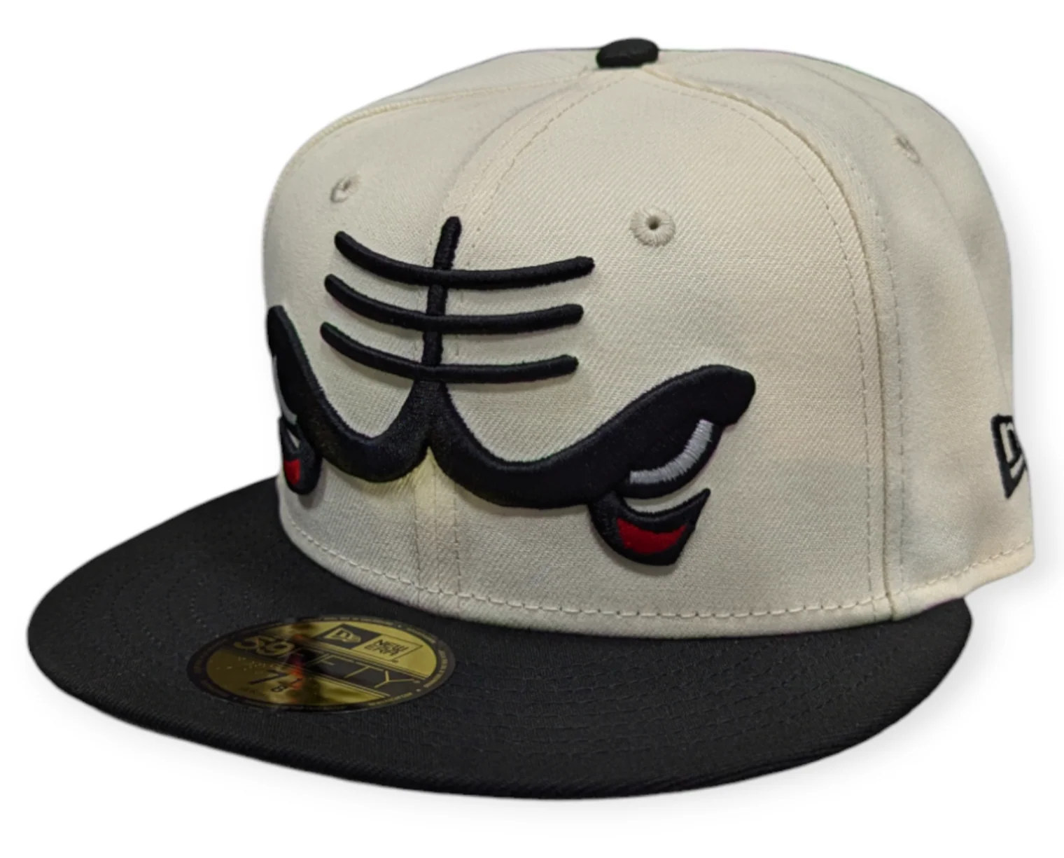 Chicago Bulls New Era Chrome/Black See Red 59FIFTY Fitted Hat