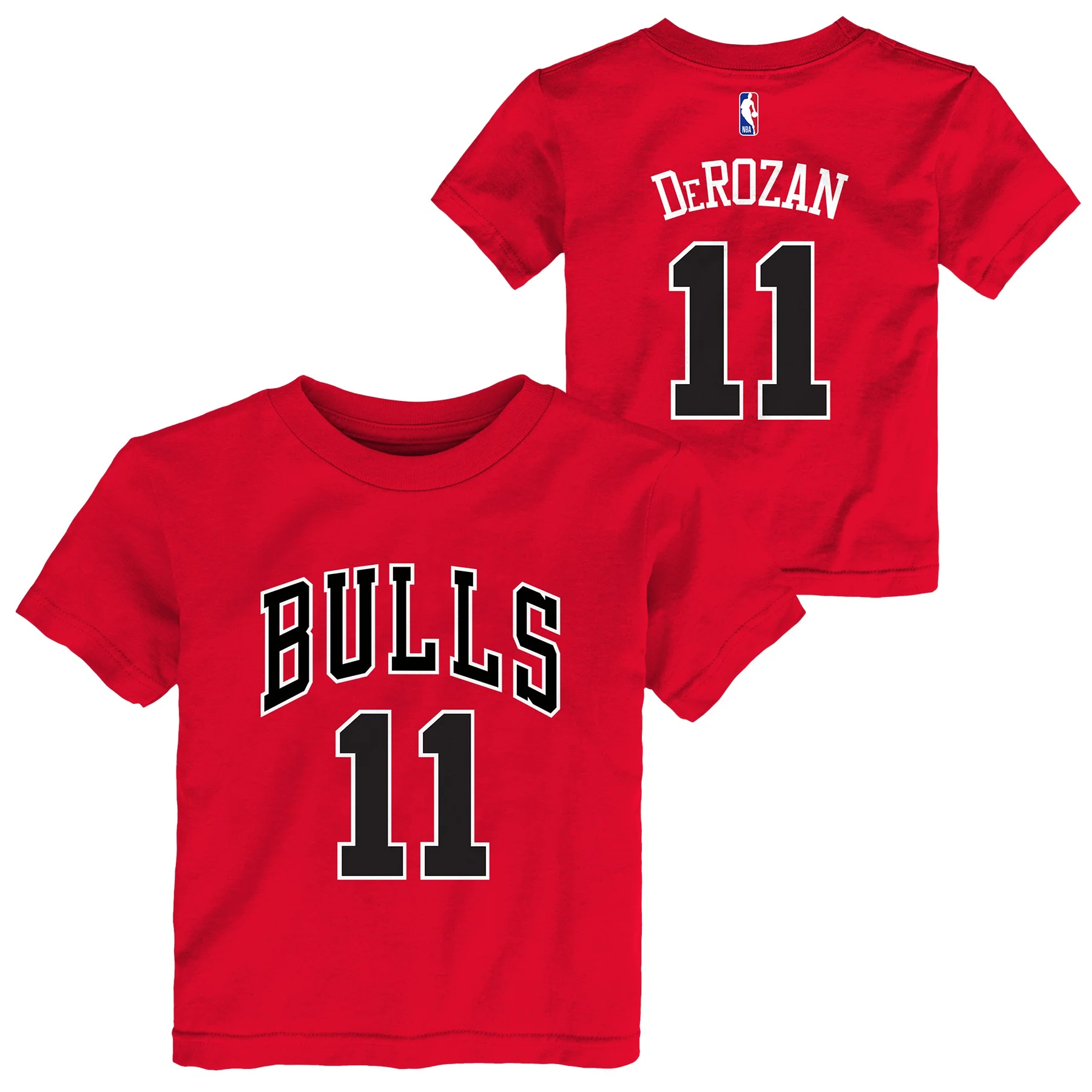 Child Demar Derozan Chicago Bulls Name And Number Tee
