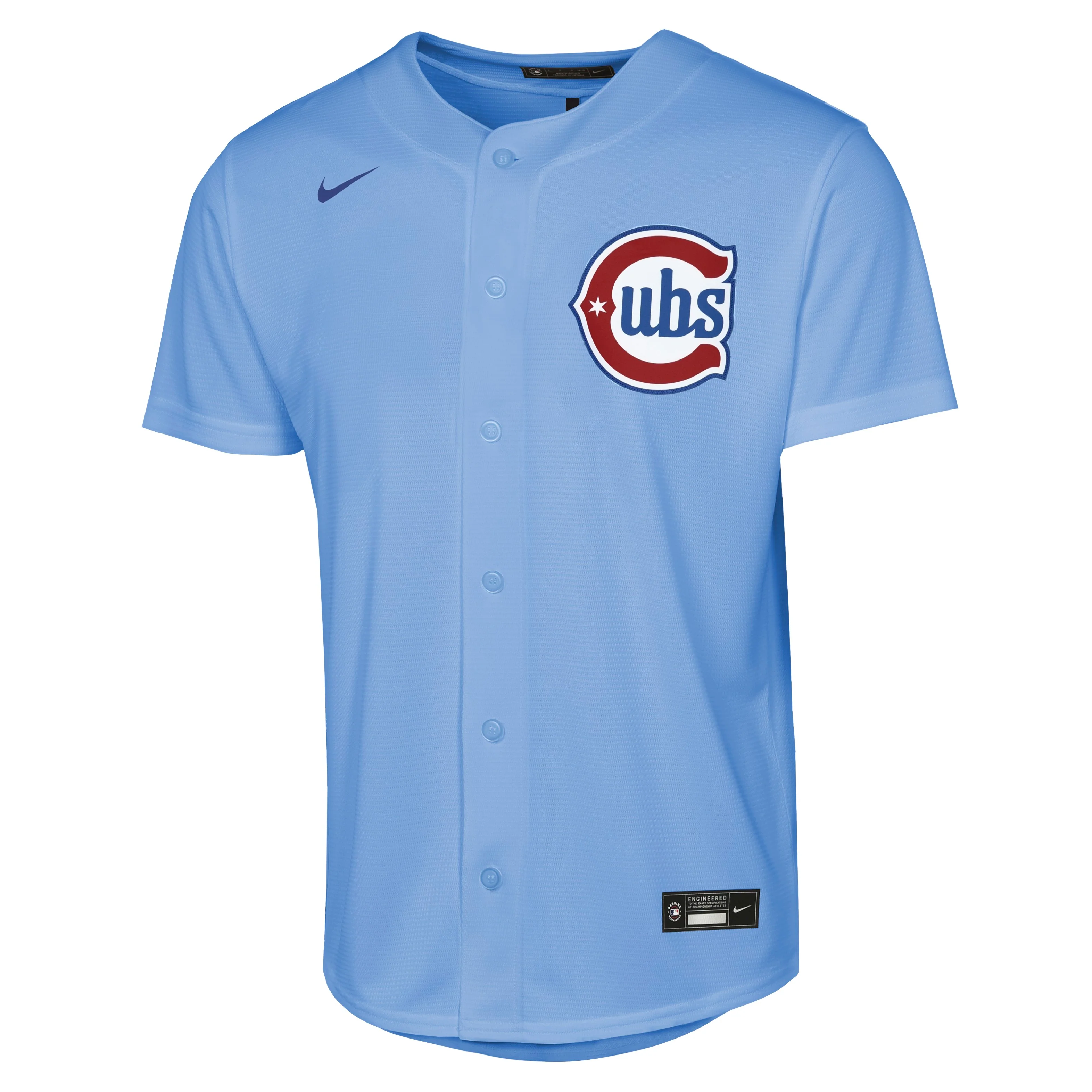 Youth Chicago Cubs Baby Blue Blues Alternate 2 Nike Replica Jersey