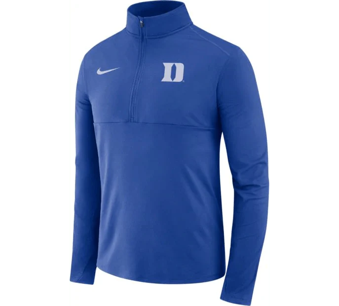 Nike Men's Duke Blue Devil Blue Core Half-Zip Shirt