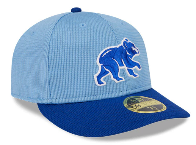 Chicago Cubs New Era Blue Spring Training Low Profile 59FIFTY Fitted Hat