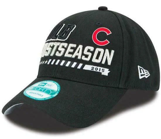 Chicago Cubs 2015 Postseason Adjustable 9forty MLB Era Official Cap