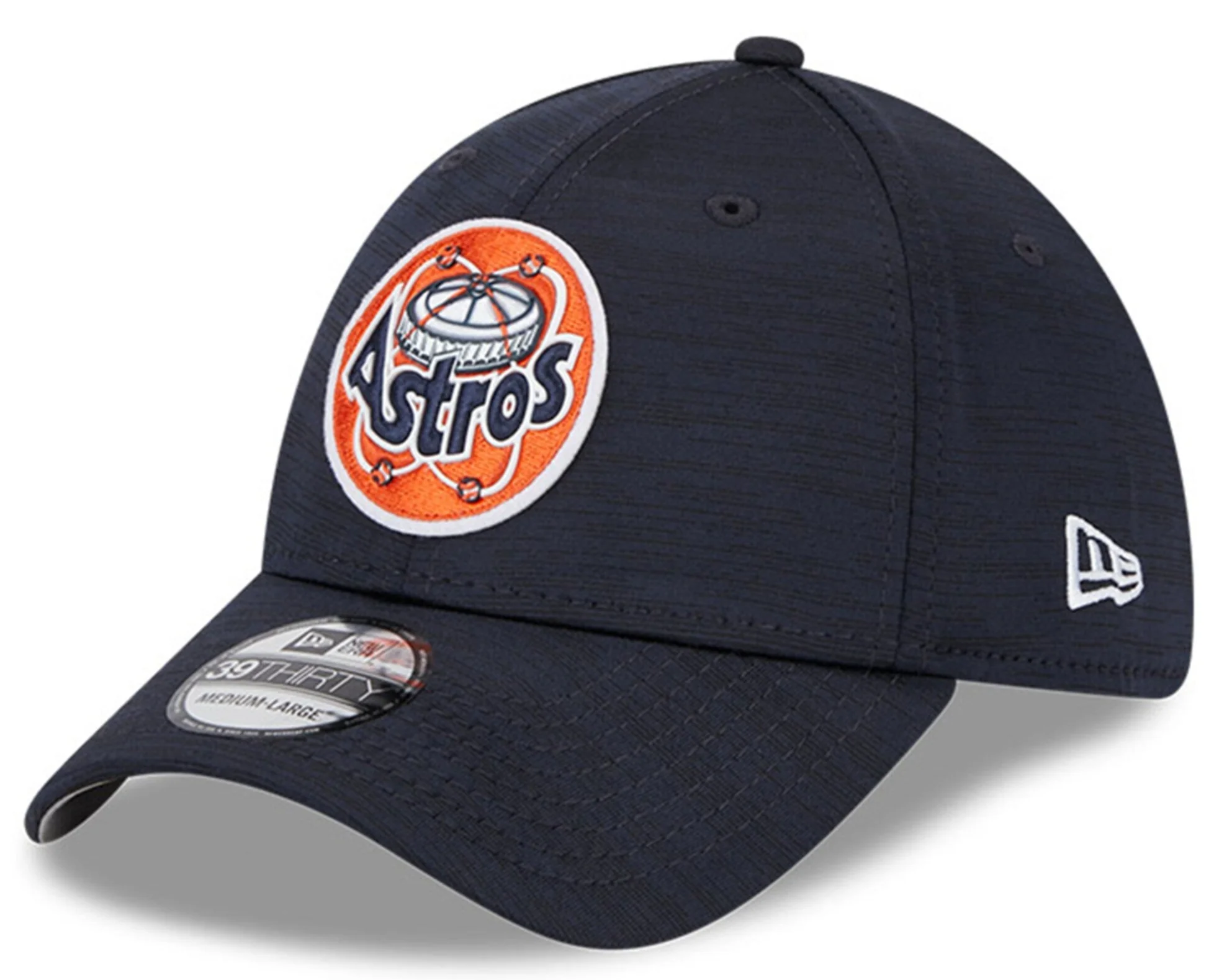 Men's Houston Astros New Era Navy 2023 Clubhouse 39THIRTY Flex Hat
