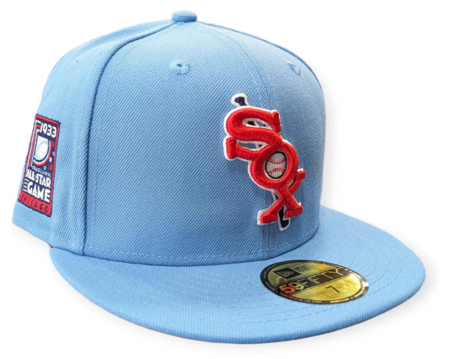 Chicago White Sox 1933 ASG New Era Sky Blue 59FIFTY Fitted Hat