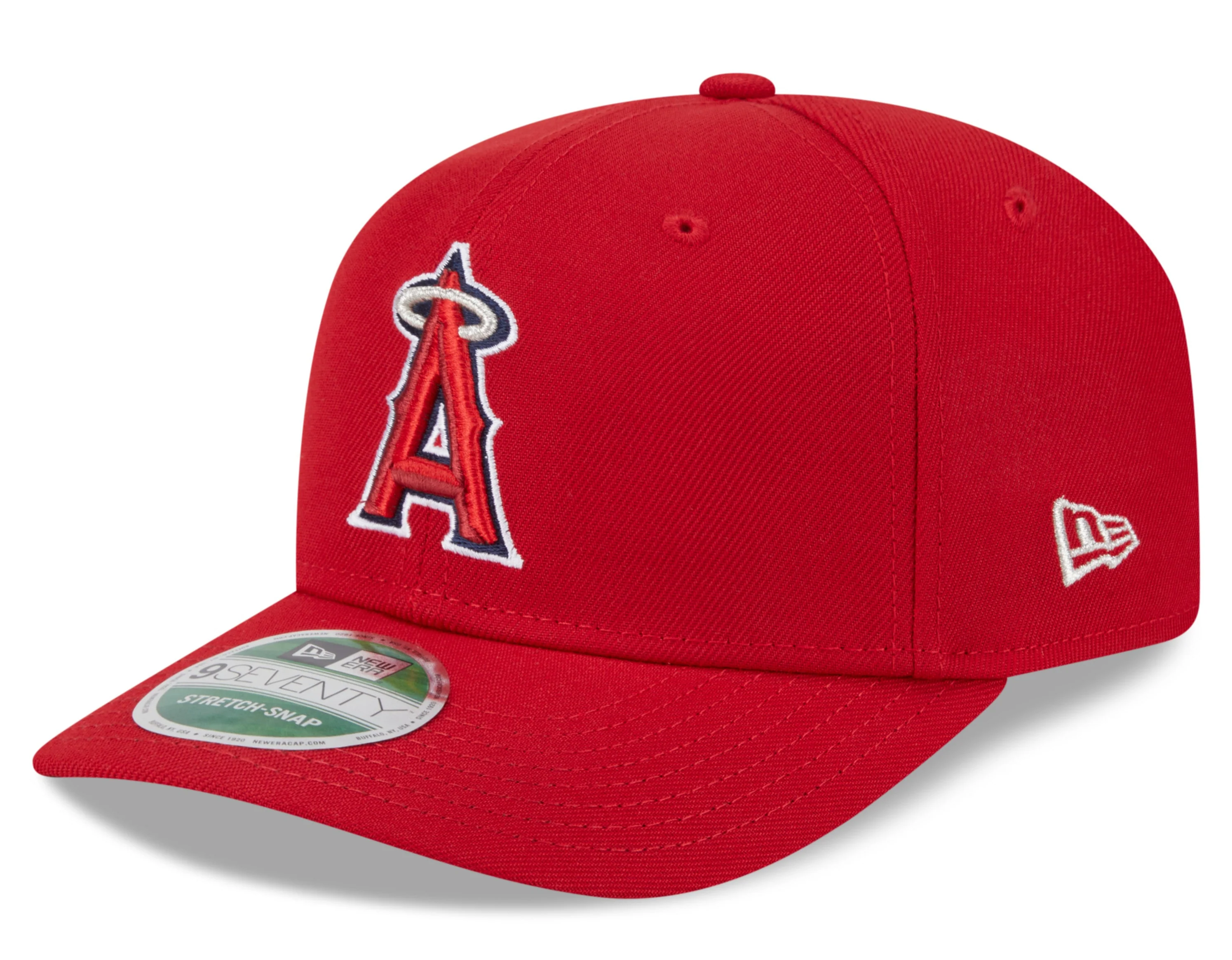 Los Angeles Angels New Era Player Replica 9SEVENTY Stretch Snap Adjustable Hat