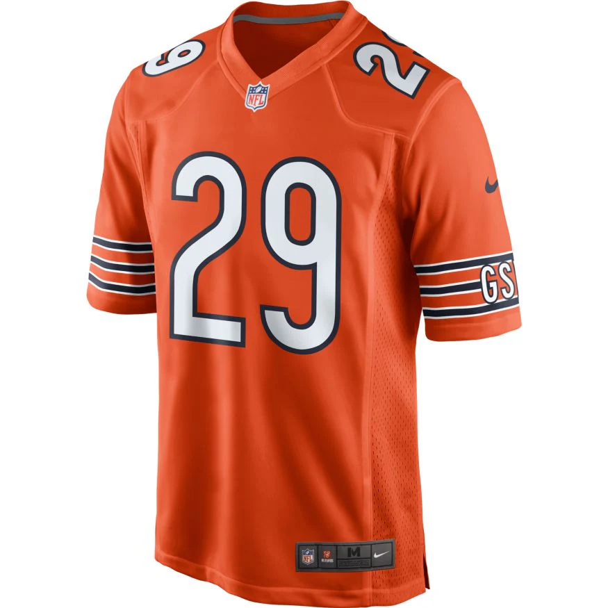 Men's Chicago Bears Tarik Cohen Nike Orange Game Jersey