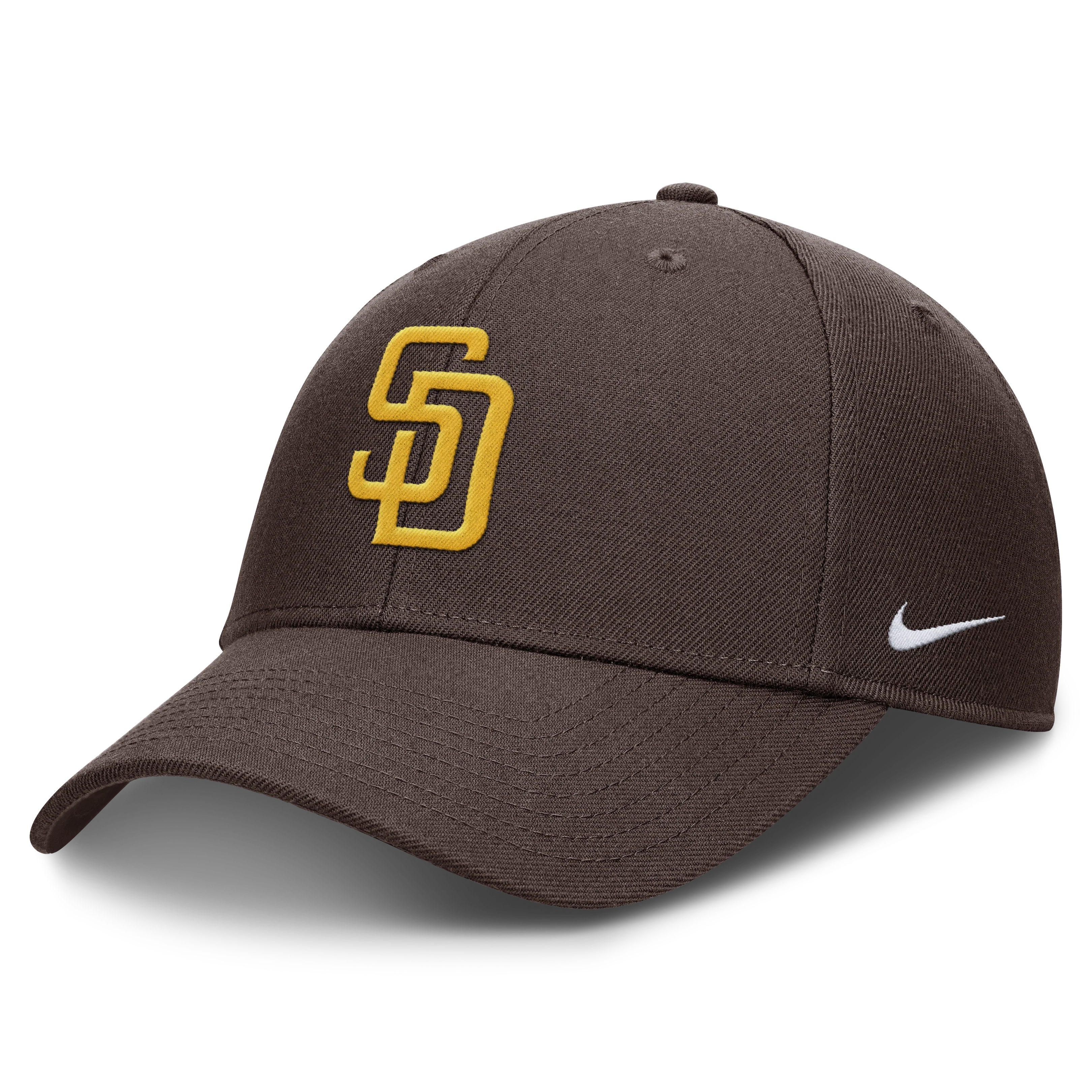 San Diego Padres Nike Brown Club Adjustable Hat