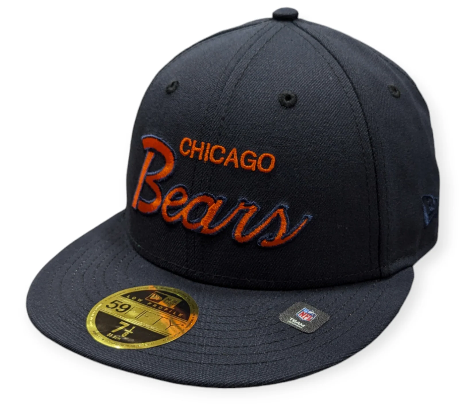 Chicago Bears Griswold Deep Navy New Era Low Profile 59FIFTY Fitted Hat