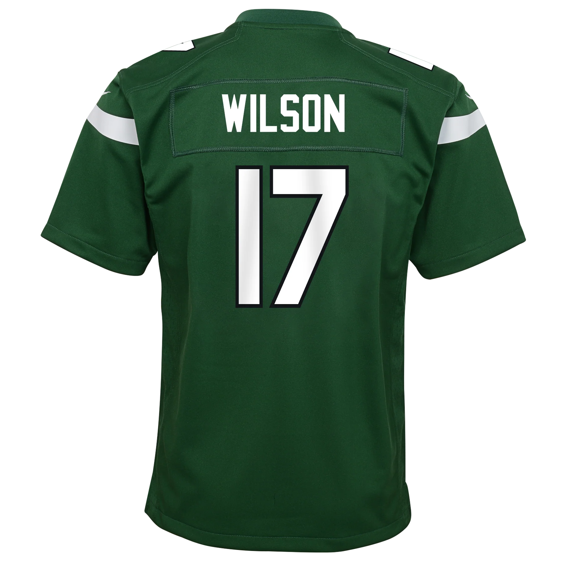 Youth Garrett Wilson New York Jets Nike Green Game Replica Jersey